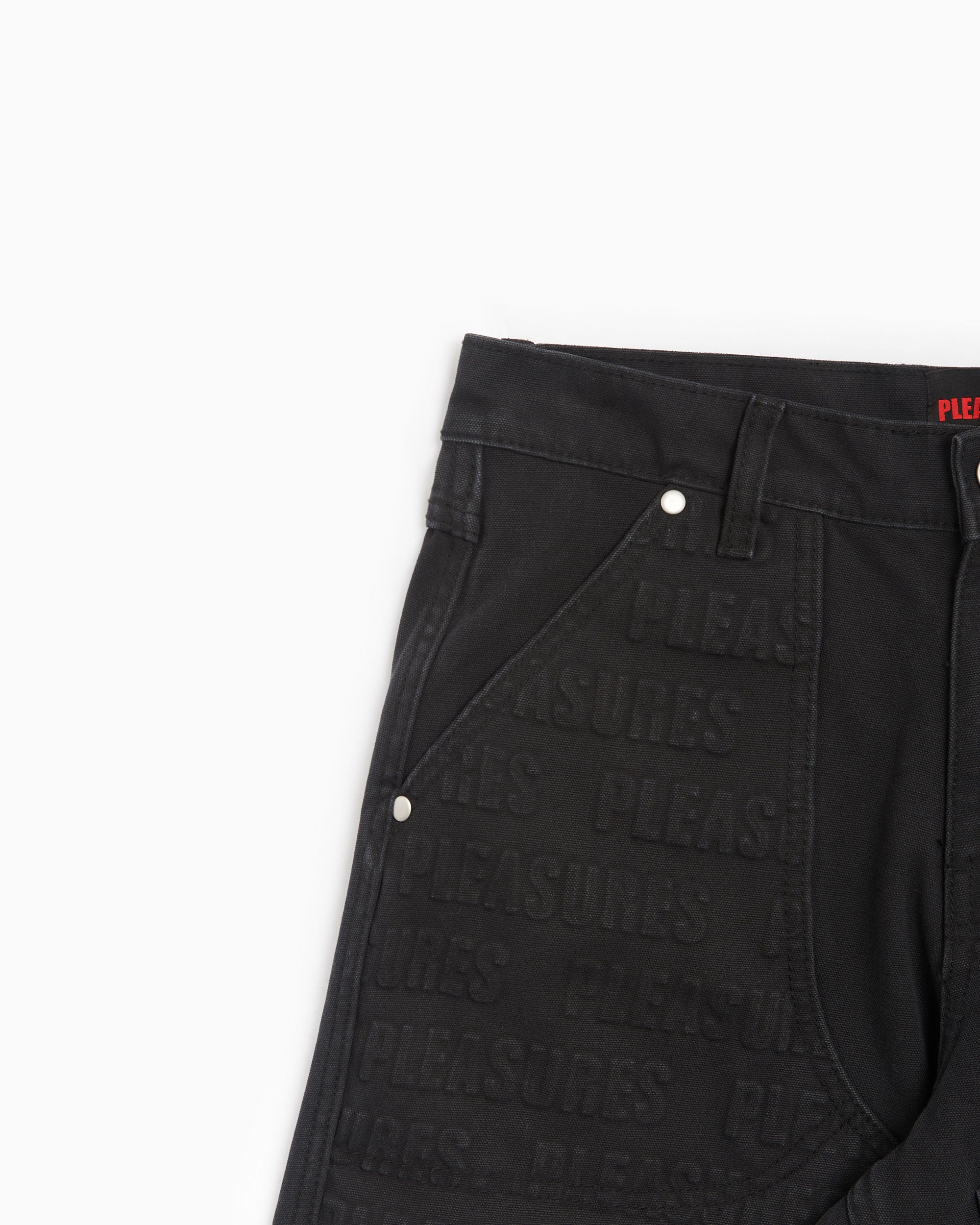 Pants Pleasures Impact Men's Double Knee Pants Men's Pants - P24SP041-BLACK