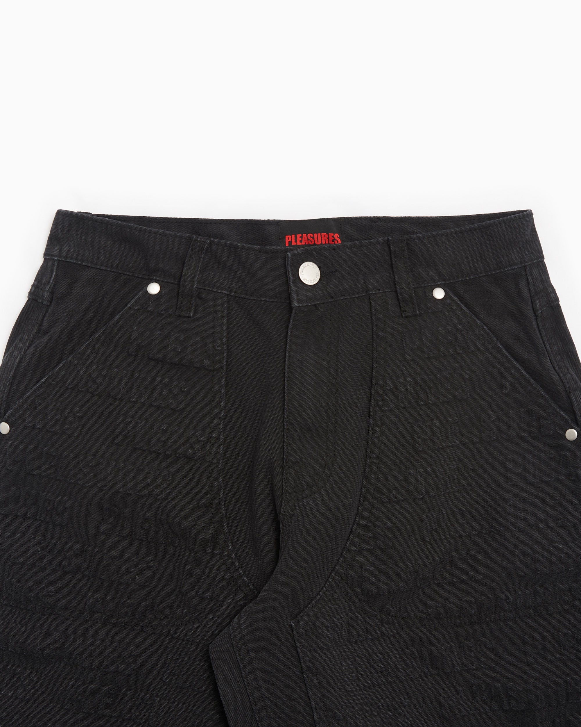 Pants Pleasures Impact Men's Double Knee Pants Men's Pants - P24SP041-BLACK