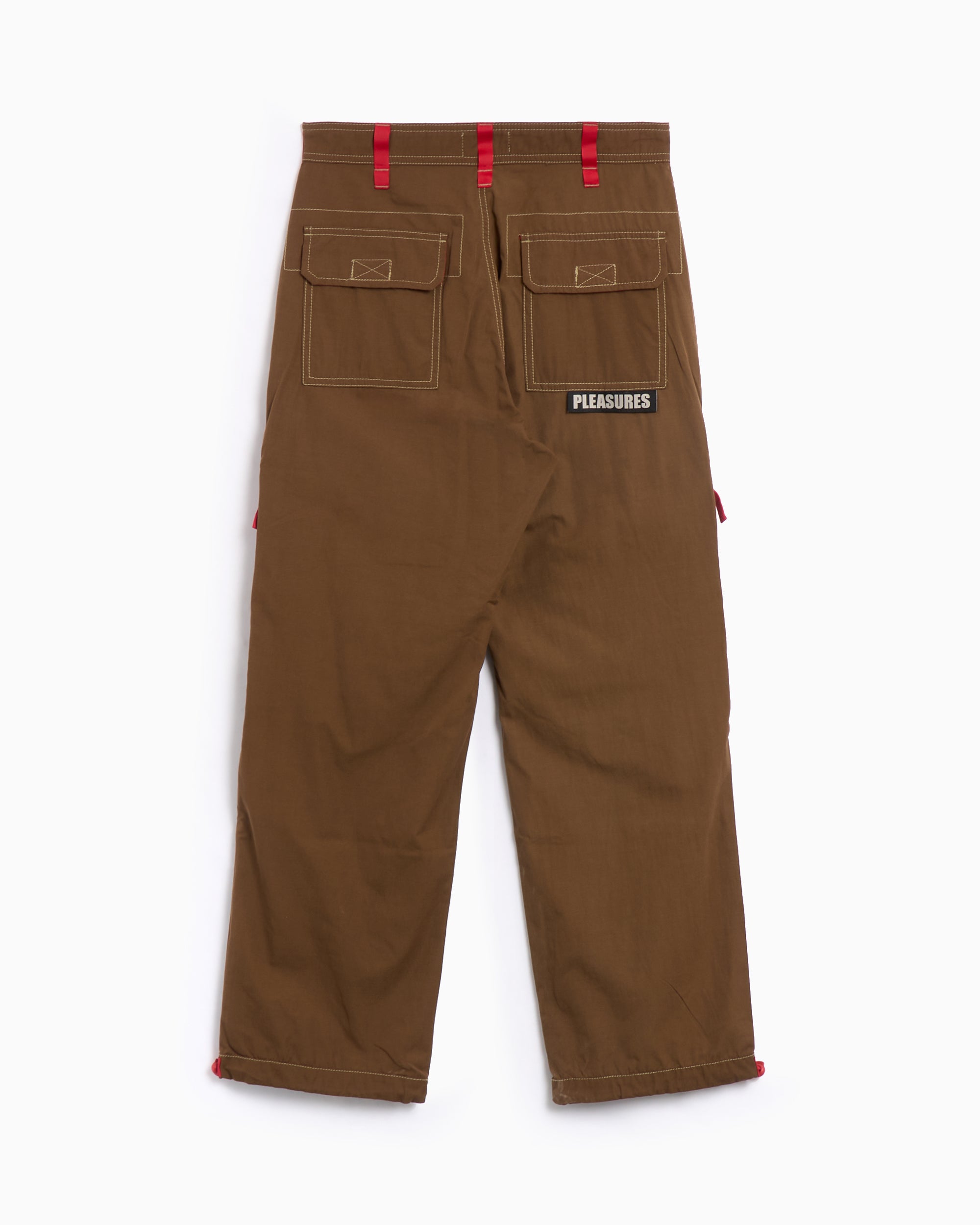Pants Pleasures Public Utility Men's Pants Men's Carpenter Pants - P24W011-BROWN