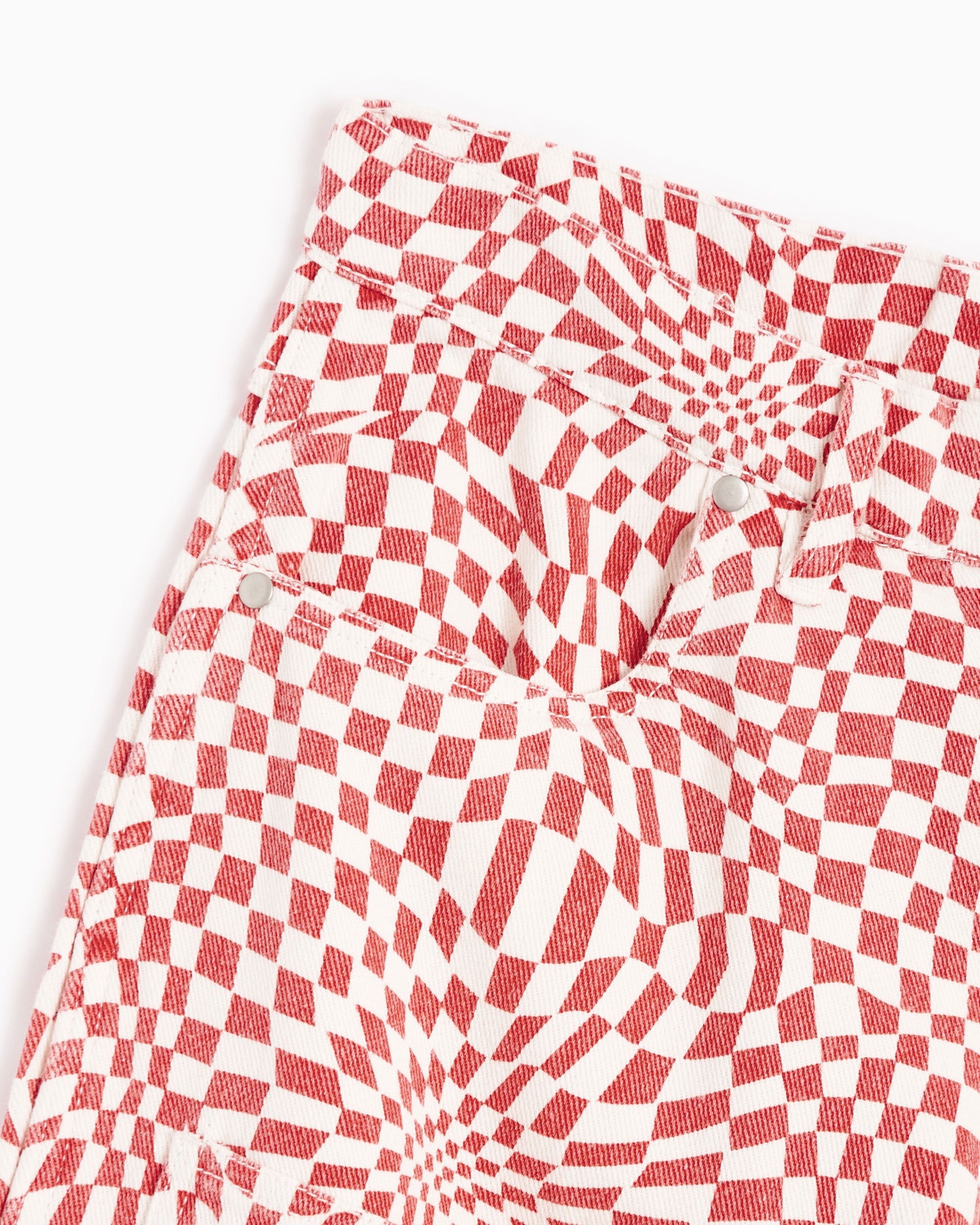 Pants Pleasures Washy Double Knee Men's Work Pants Men's Pants - P23F008-RED