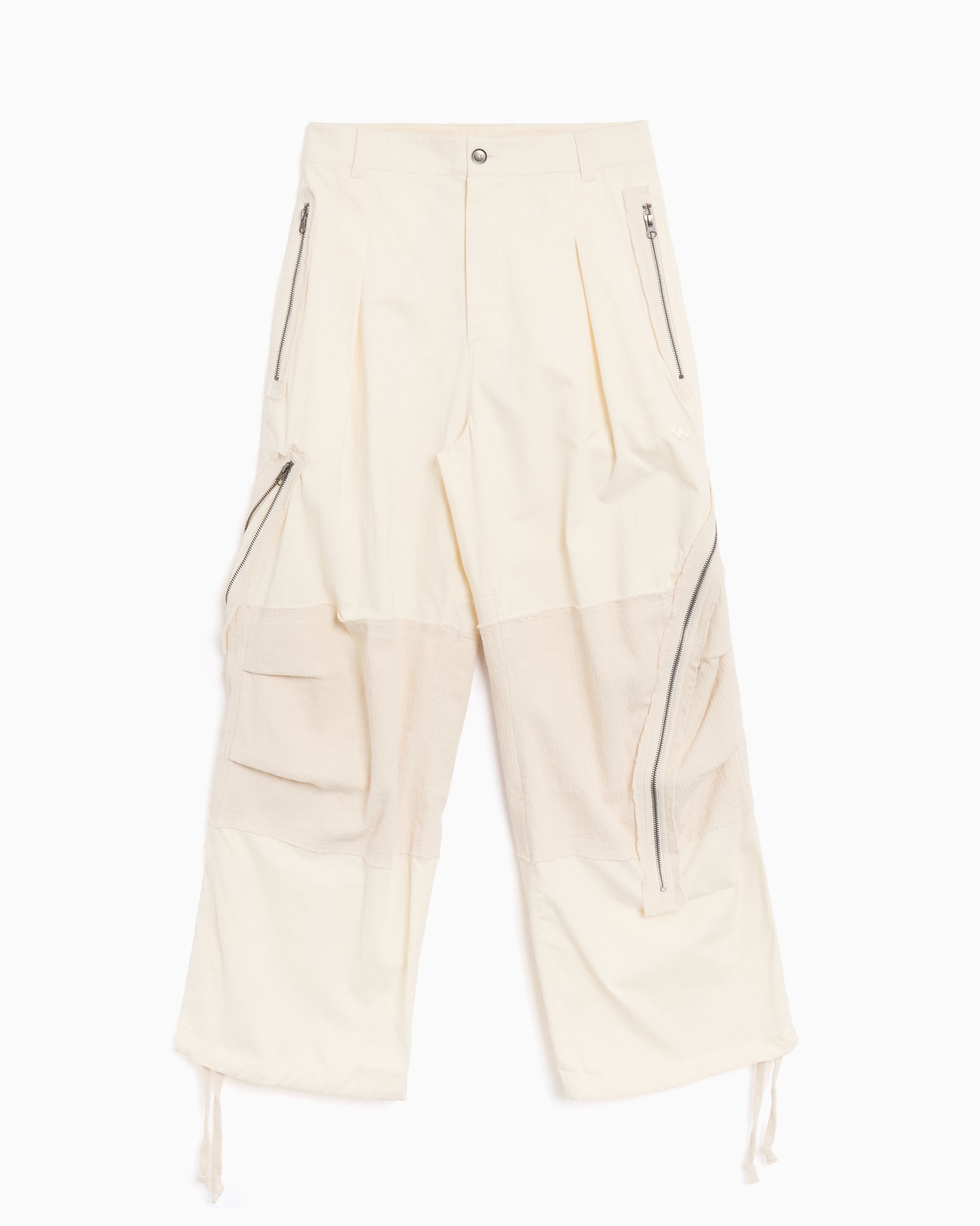 Pants SAN SAN GEAR Affine Curve Relaxed Men's Cargo Pants - SG2503PT11-IVORY