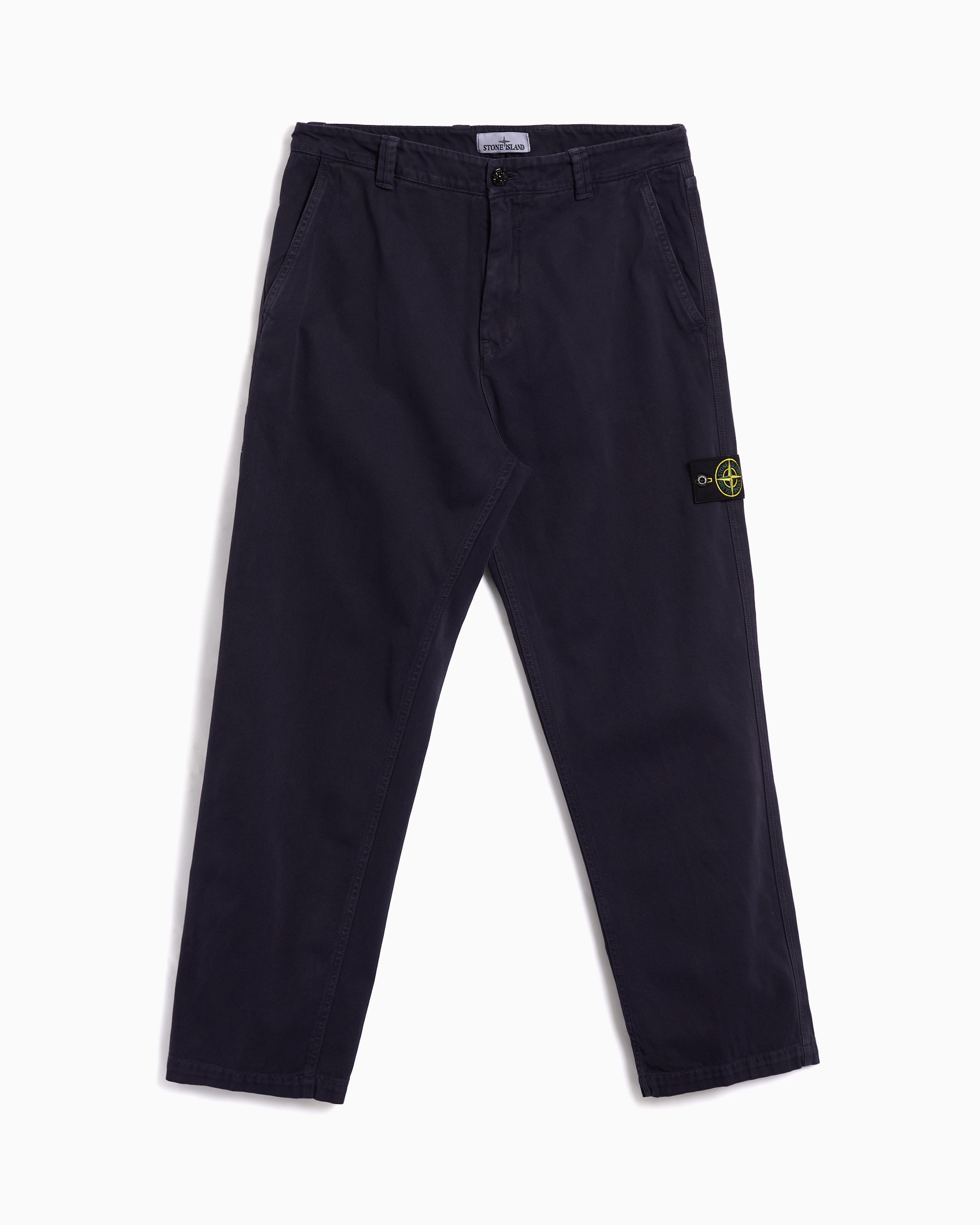 Pants Stone Island Worn Effect Relaxed Men's Chino Pants - K2S153100008S0184-V0126