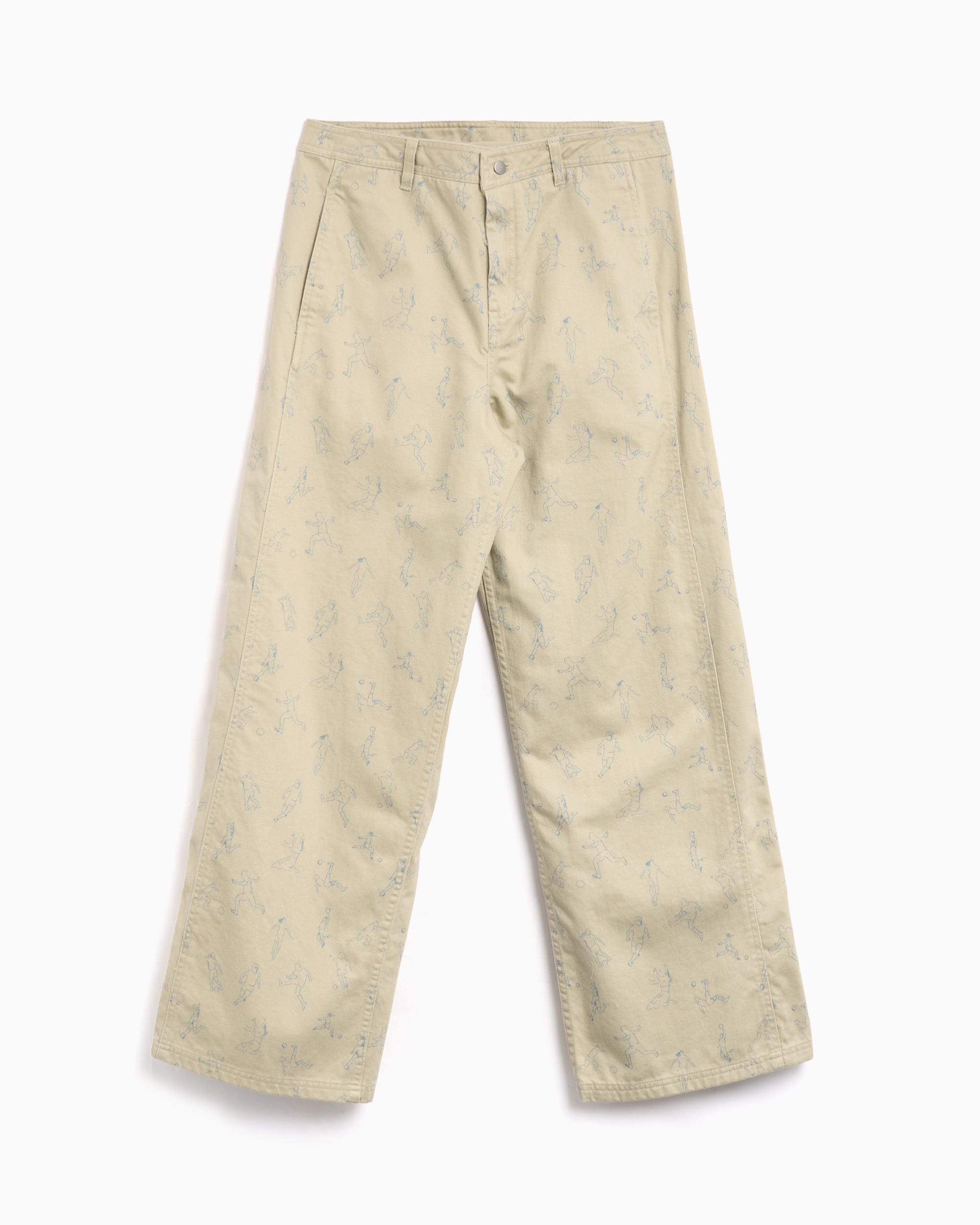 Pants X KidSuper Puma x KidSuper Women's Wide Leg Pants Relaxed Women's Wide Leg Pants - 626707-68