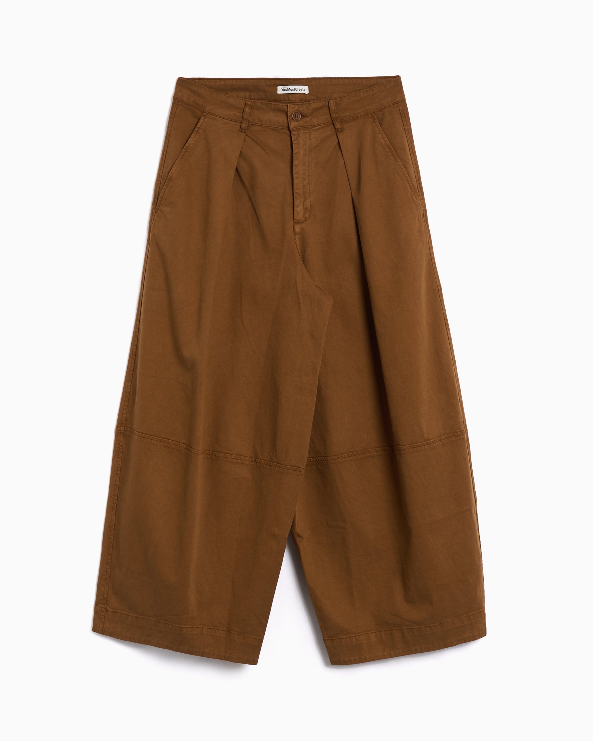 Pants YMC Earth Deadbeat Oversize Men's Baggy Pants - P4ZAN-CLAY