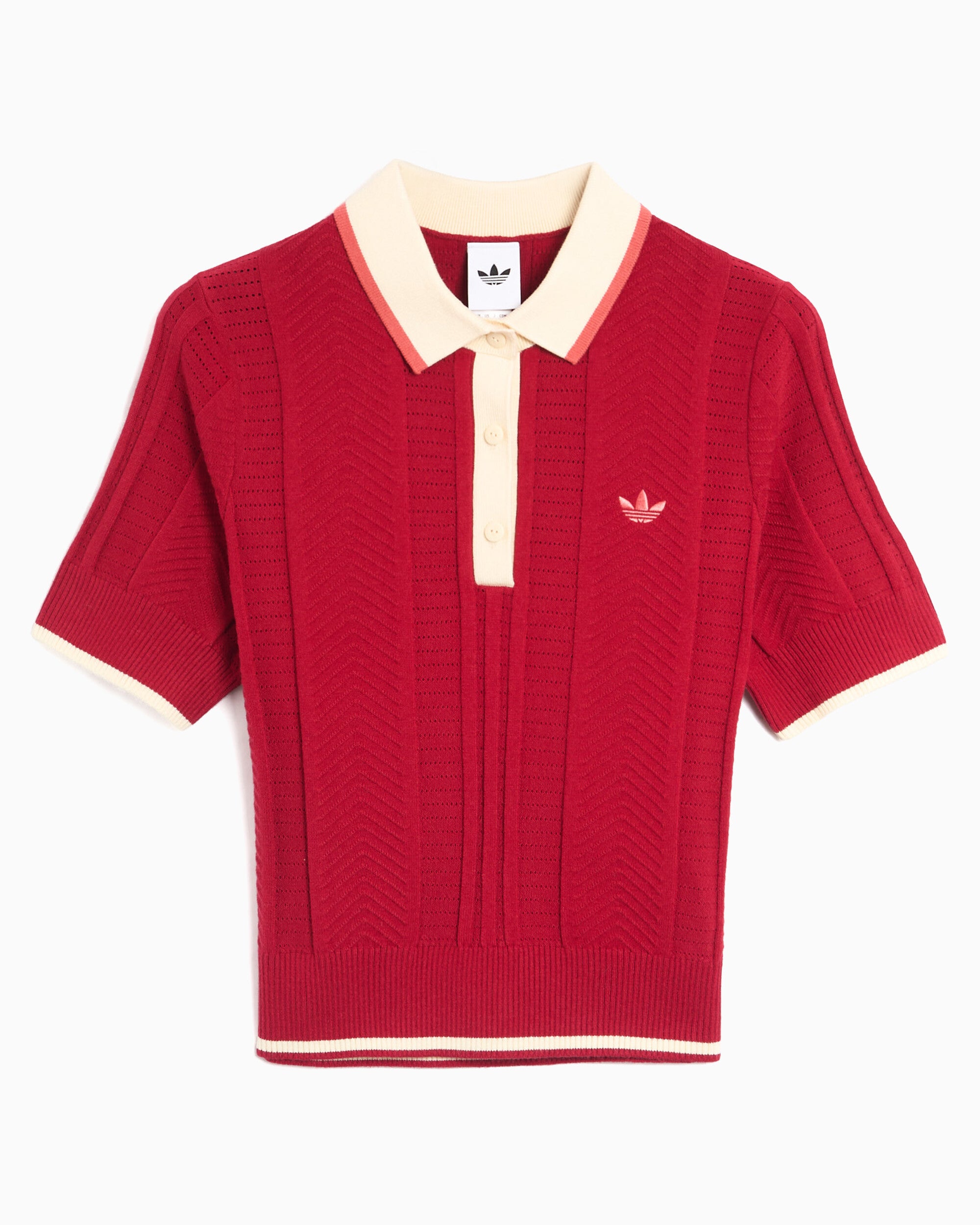 Polo shirts adidas Originals Cable Knit Cali Slim Women's Polo Shirt - KR7060