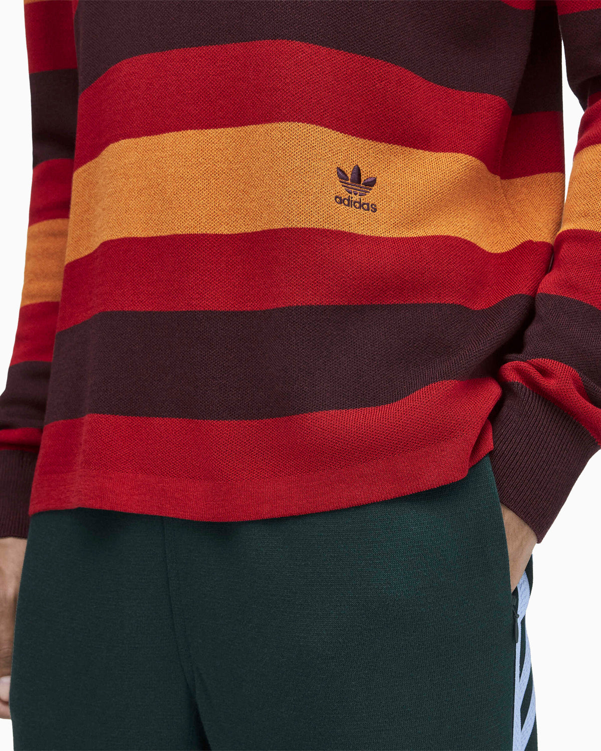Polo shirts adidas Originals x Wales Bonner Relaxed Men's Polo Shirt - HY5014