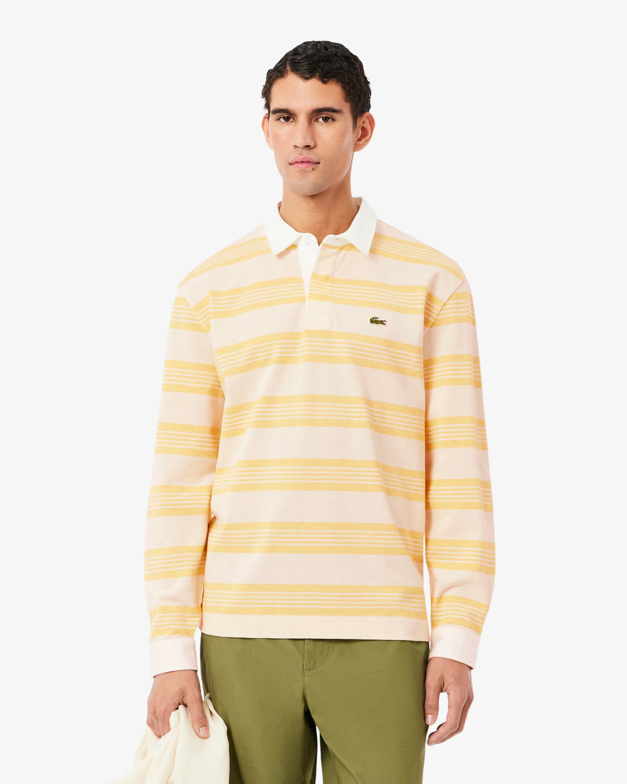 Polo shirts Lacoste Rugby Striped Relaxed Men's Polo Shirt - KH1561-00-ZF9