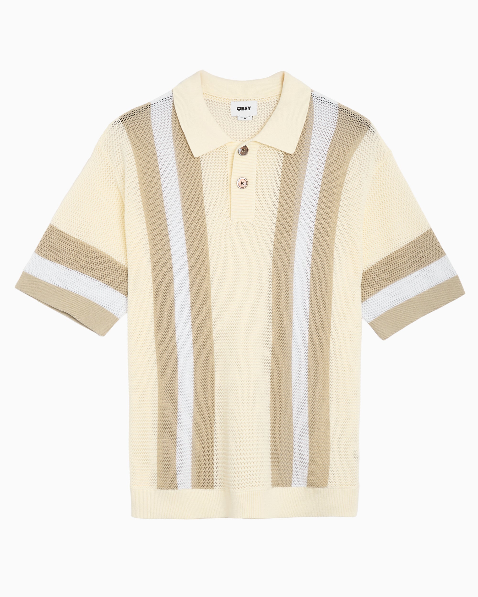 Polo shirts OBEY Clothing Seth Striped Men's Polo Shirt - 151000123-UBL