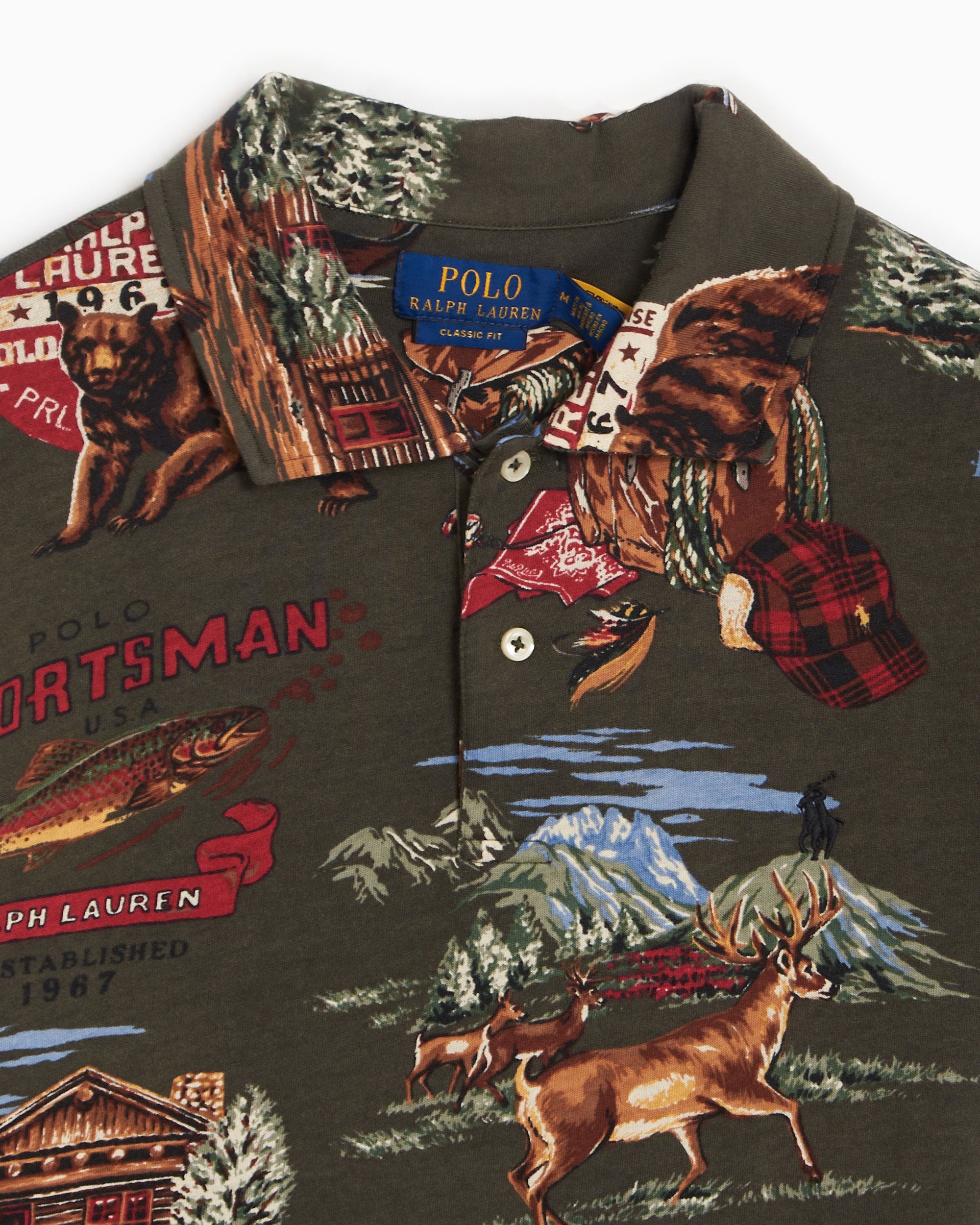 Polo shirts Polo Ralph Lauren Gorham Sportsman Graphic Men's Polo Shirt - 710980789001