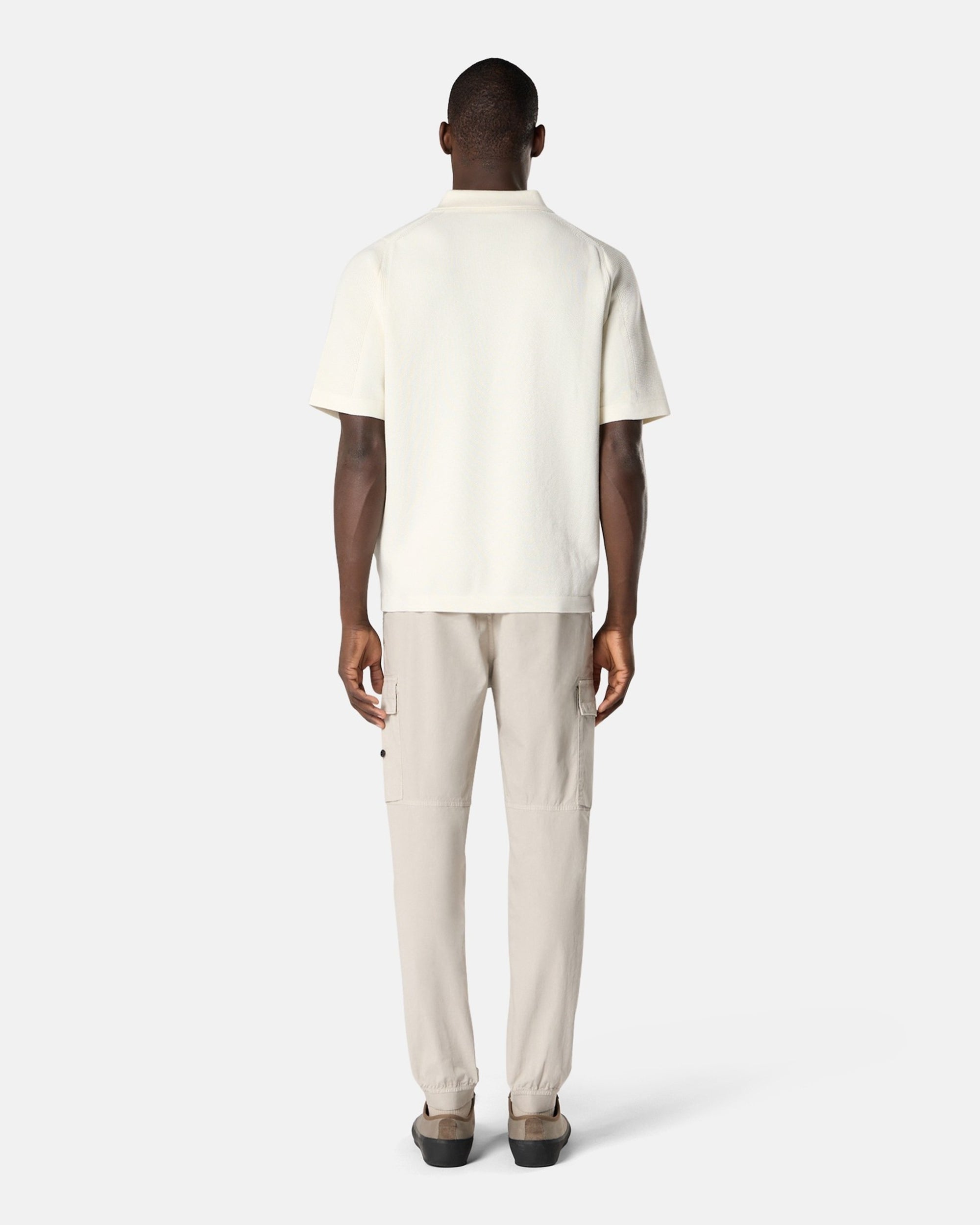 Stone Island Micro Stitch Soft Relaxed met logo Polo voor heren
