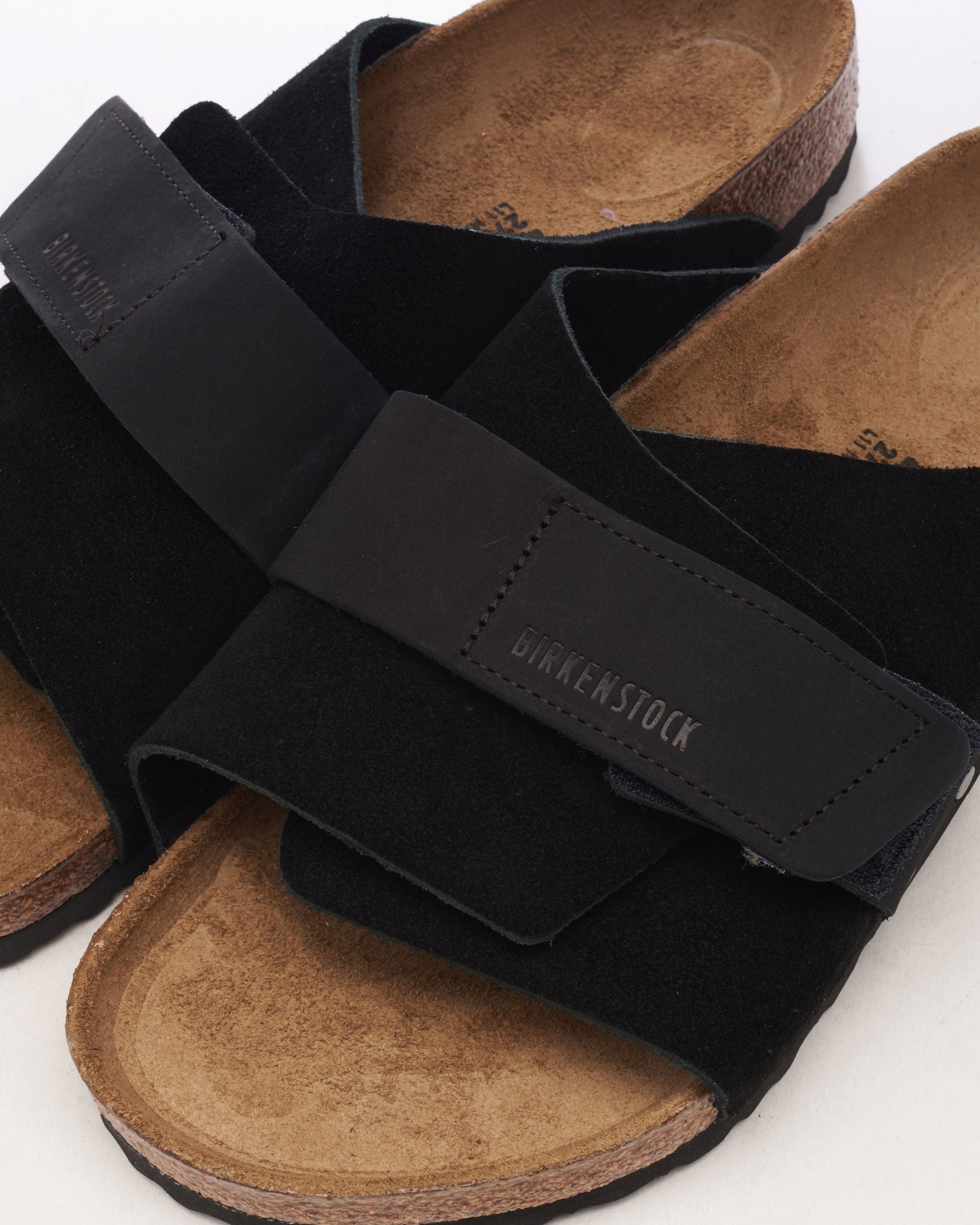 Sandals BIRKENSTOCK Kyoto VL Nubuck Regular - 1022350