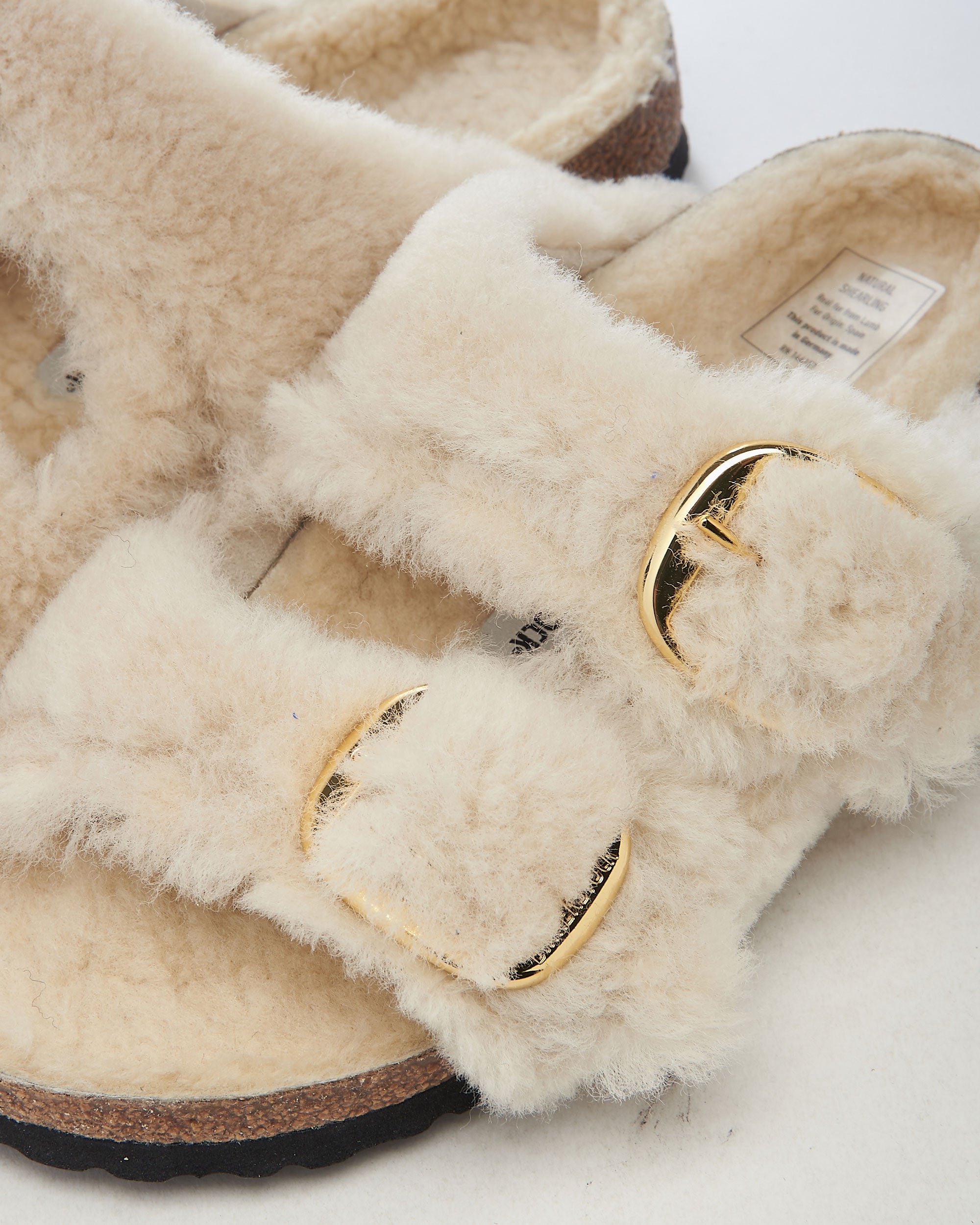 Sandals BIRKENSTOCK Women's Arizona Big Buckle Shearling Narrow - 1023130