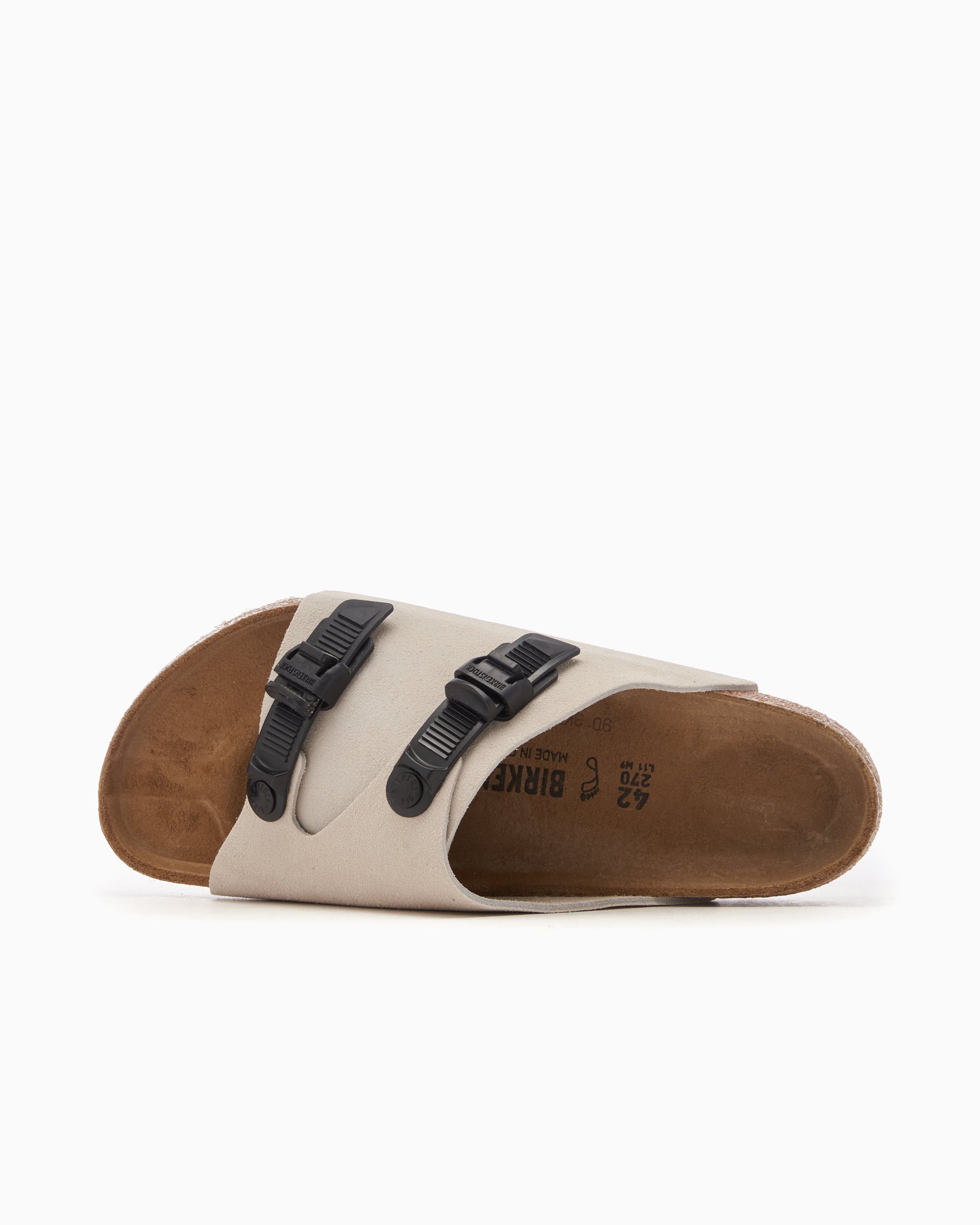 Sandals BIRKENSTOCK Zürich Tech Suede Leather Regular - 1026773