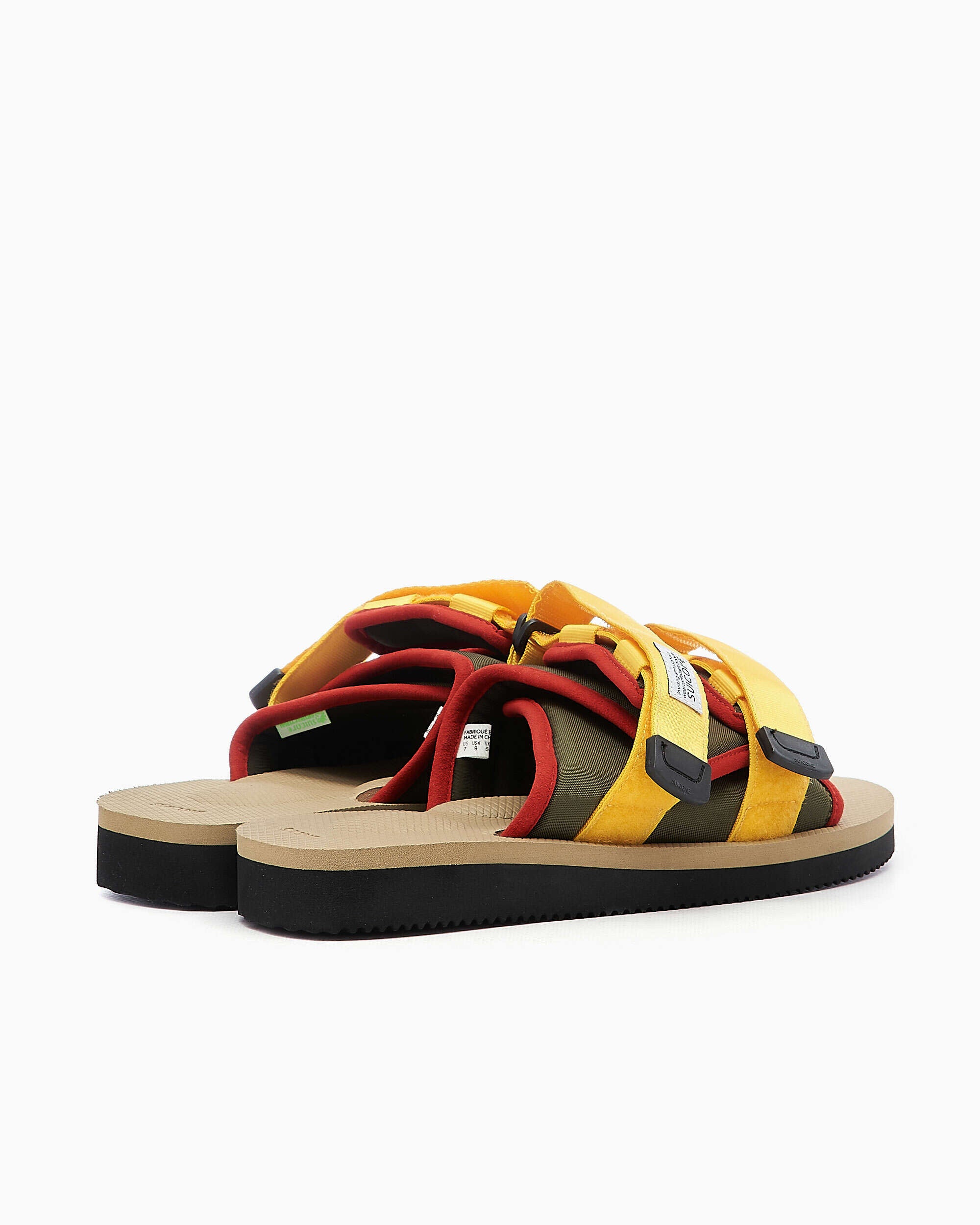 Sandals Suicoke Moto Cab Olive/Beige - OG-056Cab._131