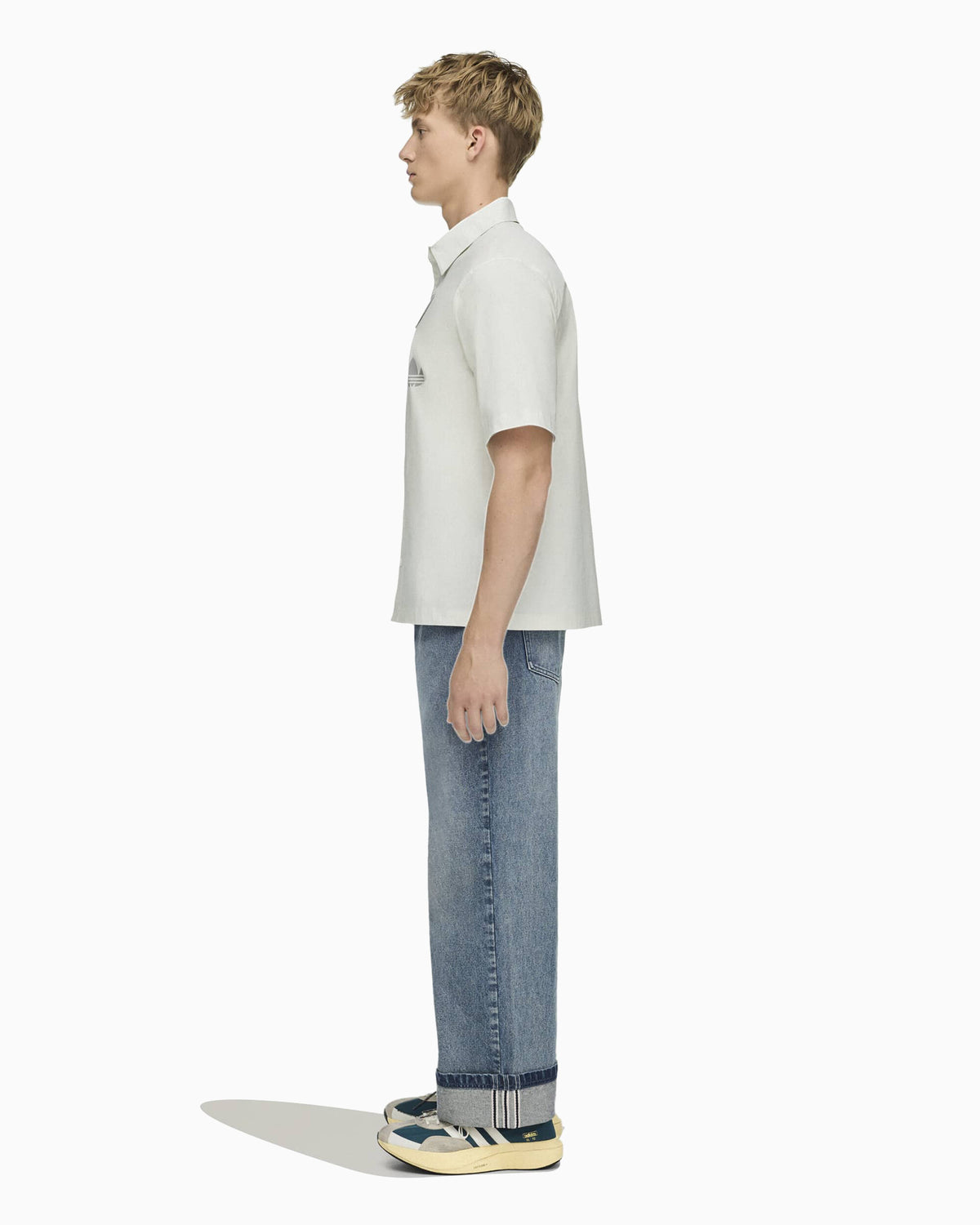 Shirts adidas Originals x Song For The Mute Adi008 Short-Sleeved Relaxed Men's Shirt - LD1923