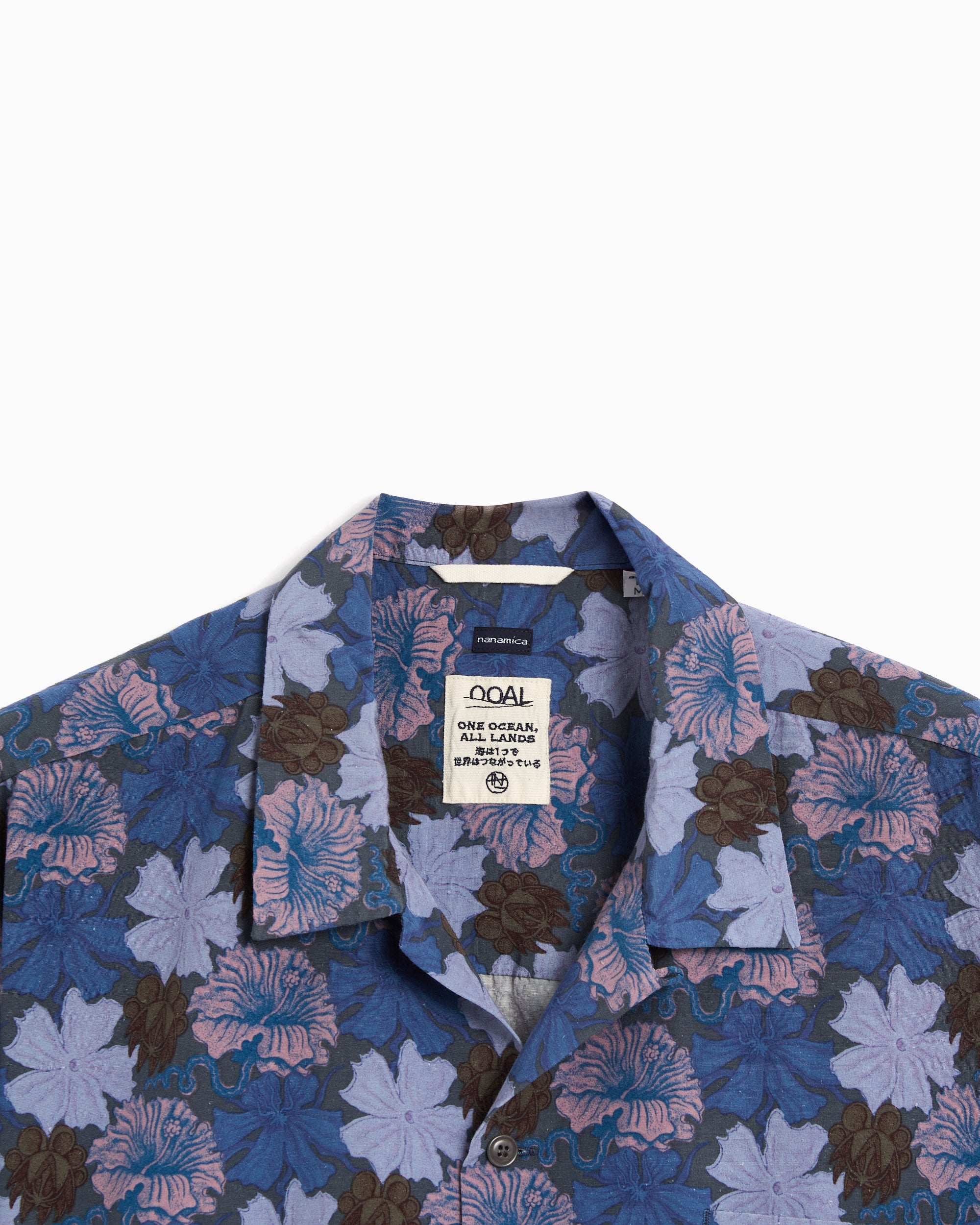 Shirts nanamica Nanaloha Floral Short-Sleeved Relaxed Men's Shirt - S26SG065E-N