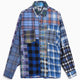 Needles 7 Cut Flannel Relaxed van schilderijen Hemd Unisex