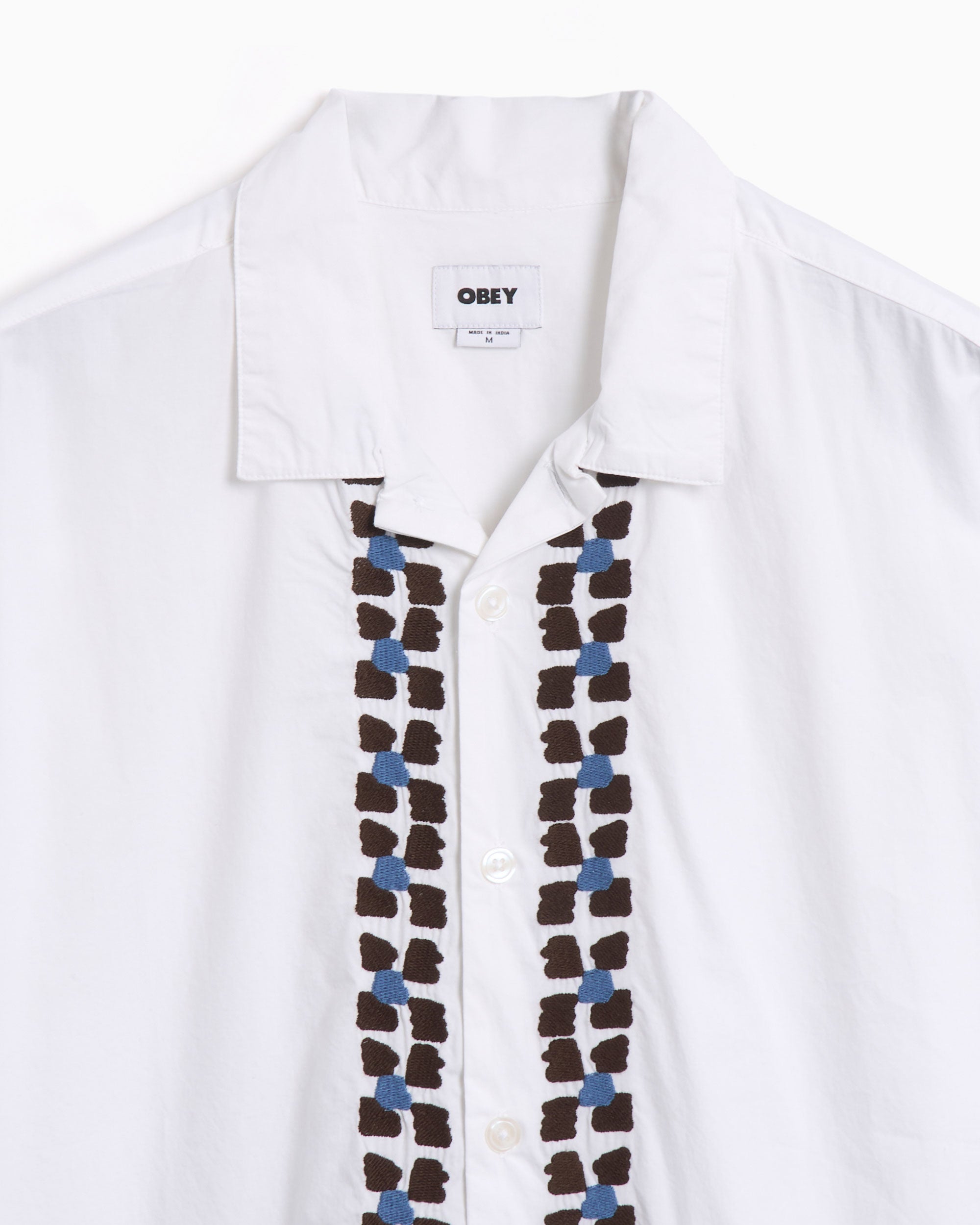 Shirts OBEY Clothing Ruben Men's Woven Shirt Men's Shirt - 181210440-WTM