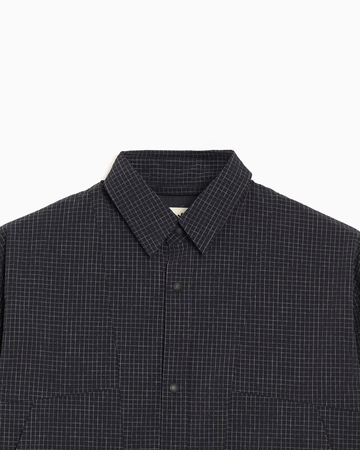 Shirts Snow Peak Kasuri Ripstop Plaid Relaxed Men's Shirt - 100261SH04-019
