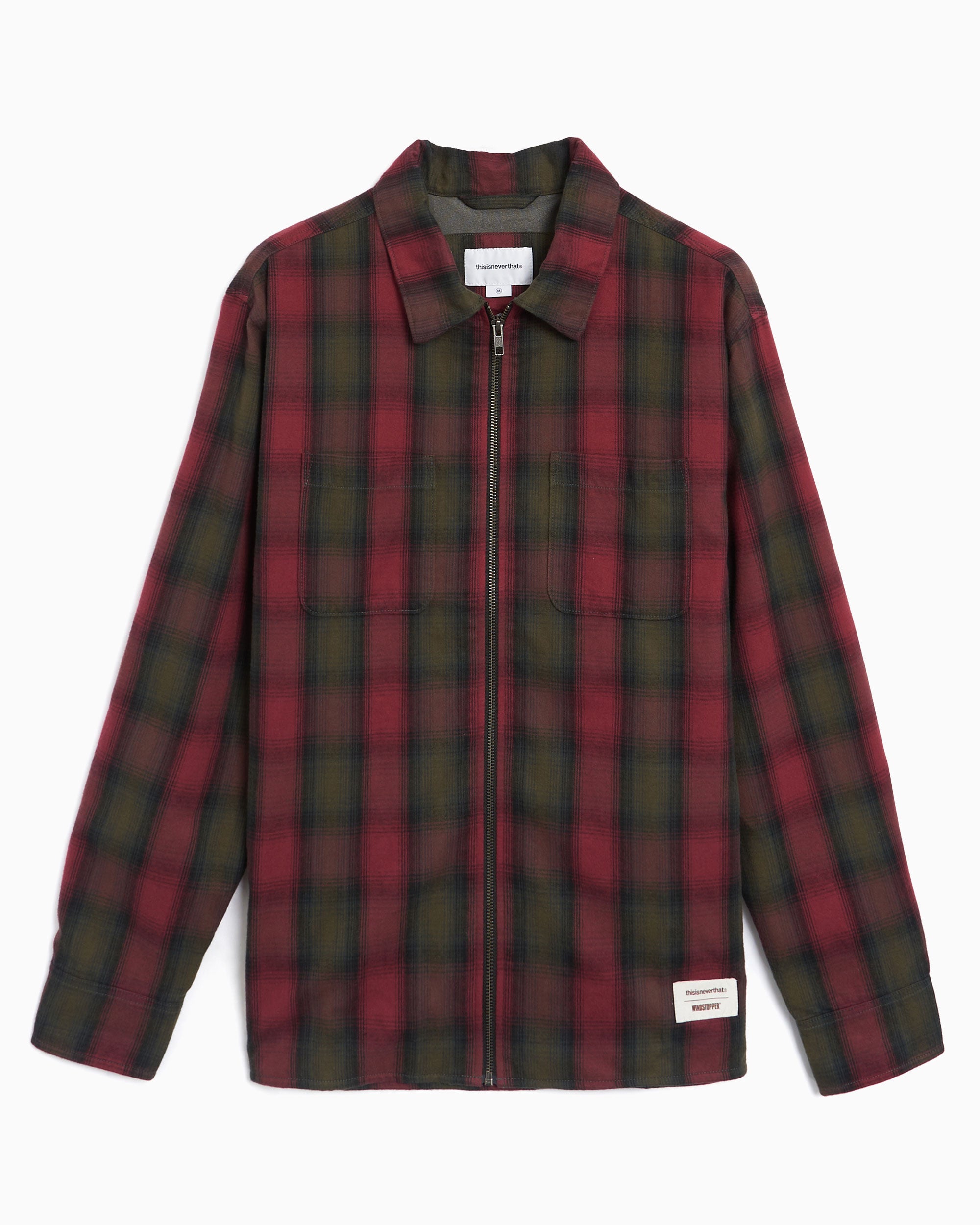 Shirts thisisneverthat® Shaggy Check Gore-Tex® Men's Shirt - GT243GSHTL01-RED