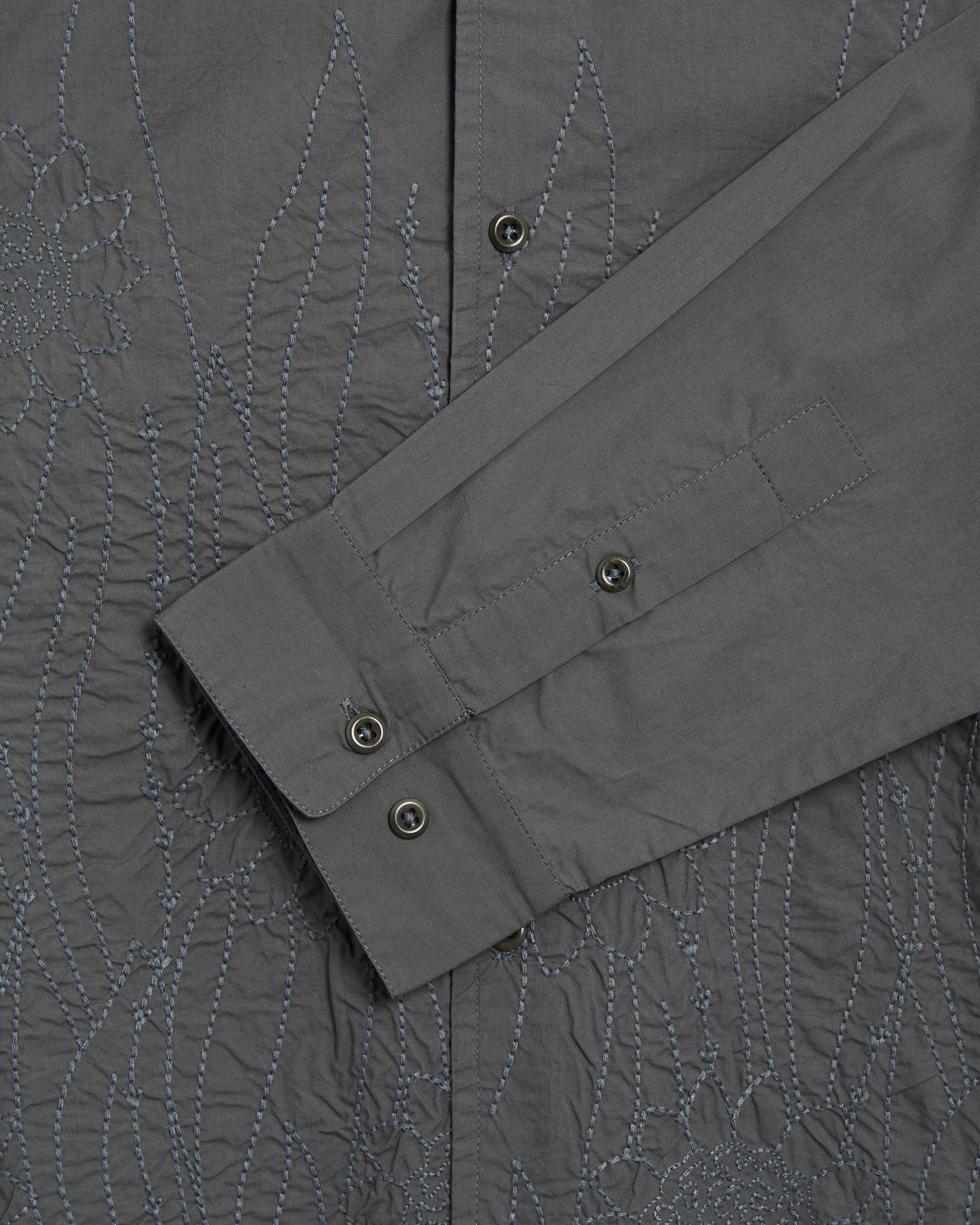 Shirts YMC Curtis Relaxed Men's Shirt - P2ZAQ-GUNMETAL