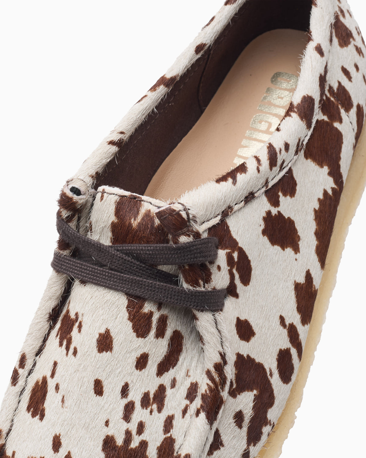 Shoes Clarks x Blanch Yu Wallabee "Cow Print" Women's Shoes - 26328442