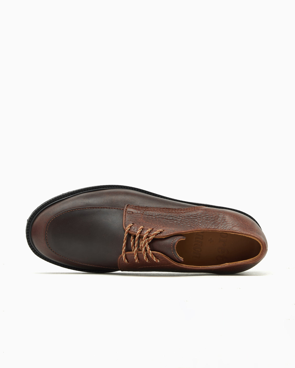 Shoes forét x Pennon 4 Eye Derby Vibram Men's Shoes - F5599-BROWN