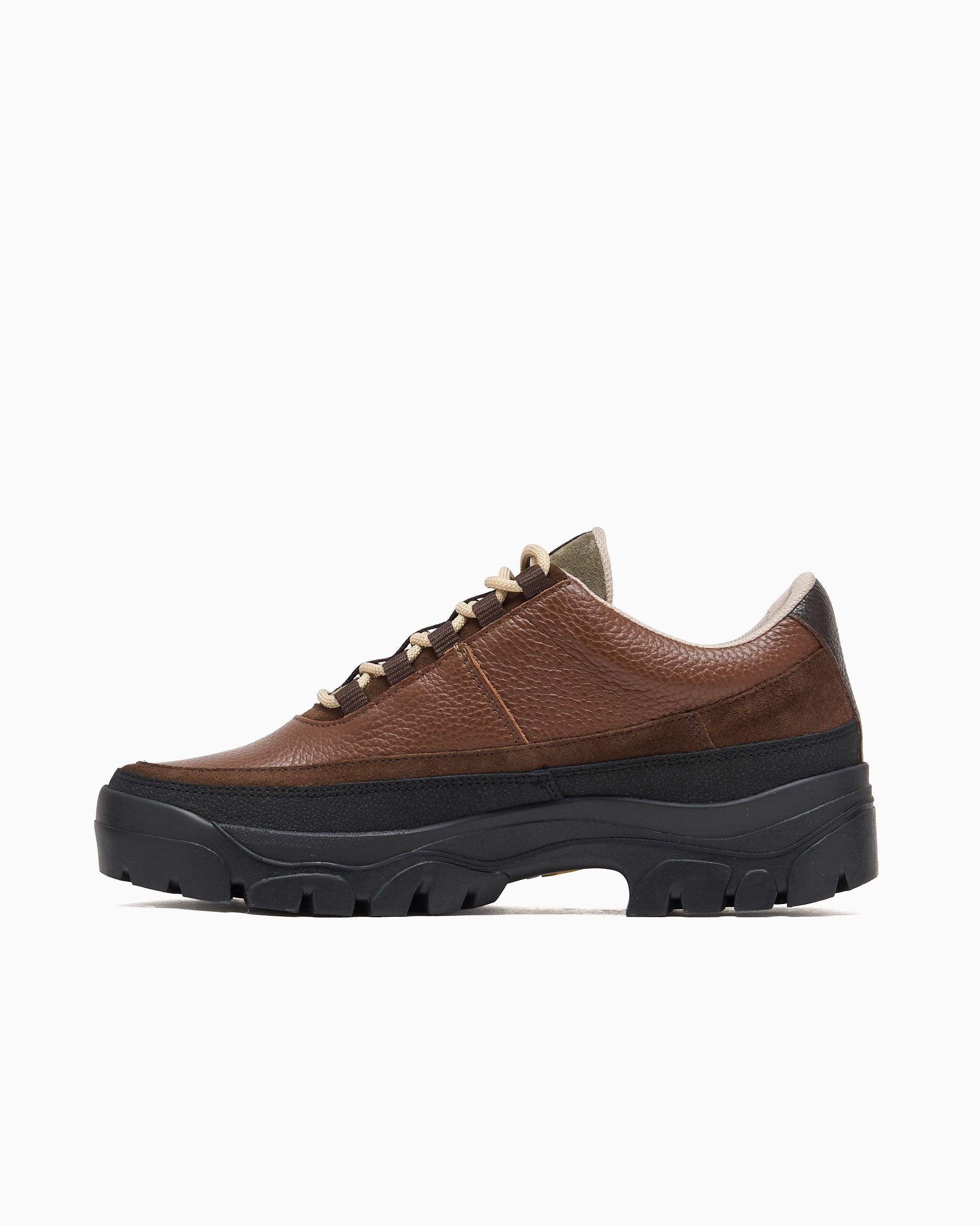 Shoes Forét x Tarvas Easy Hiker Vibram Leather Men's Shoes - F8501-BROWN