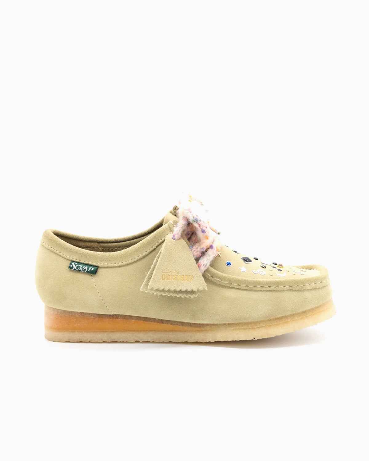 SCRAPWORLD x Clarks Wallabee Custom Project Schoenen voor heren