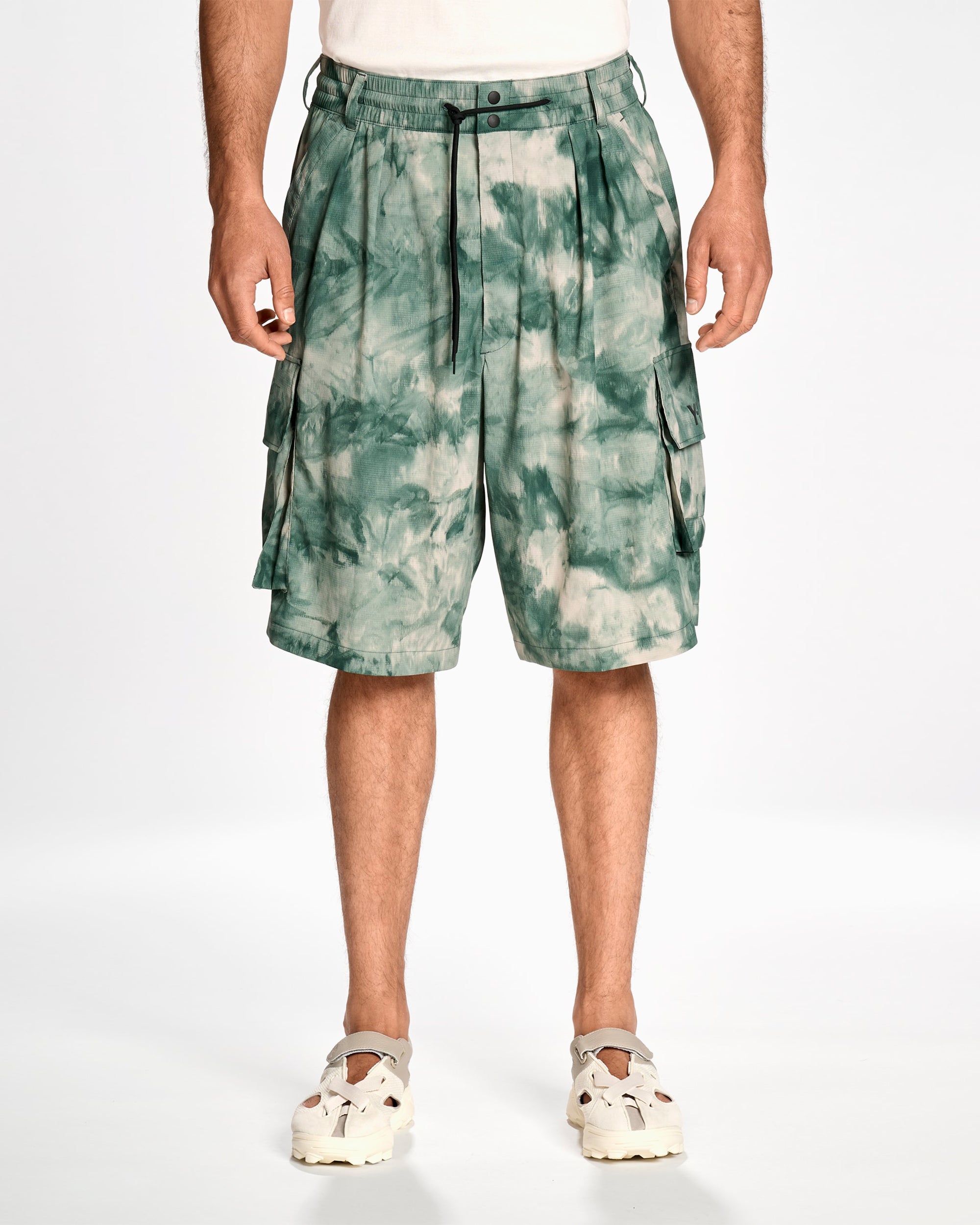 Y-3 アディダス サルエルパンツ Future Sport Shorts XS adidas Y-3 Oversize Korte Broek voor heren