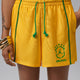Jordan Brooklyn Brasil met logo Korte Broek voor dames