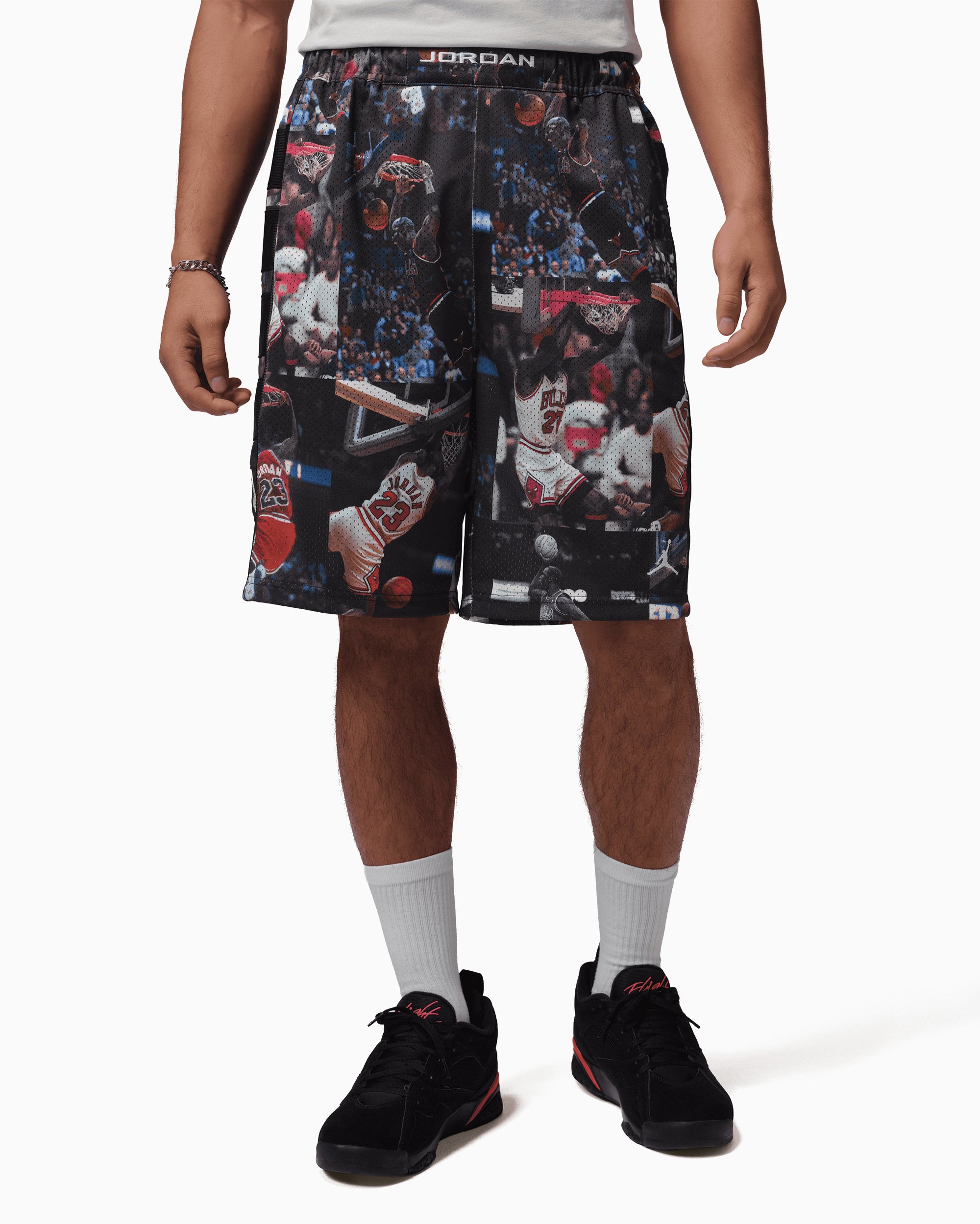 Shorts Jordan Flight Cat Scratch Oversize Men's Shorts - IF1841-010