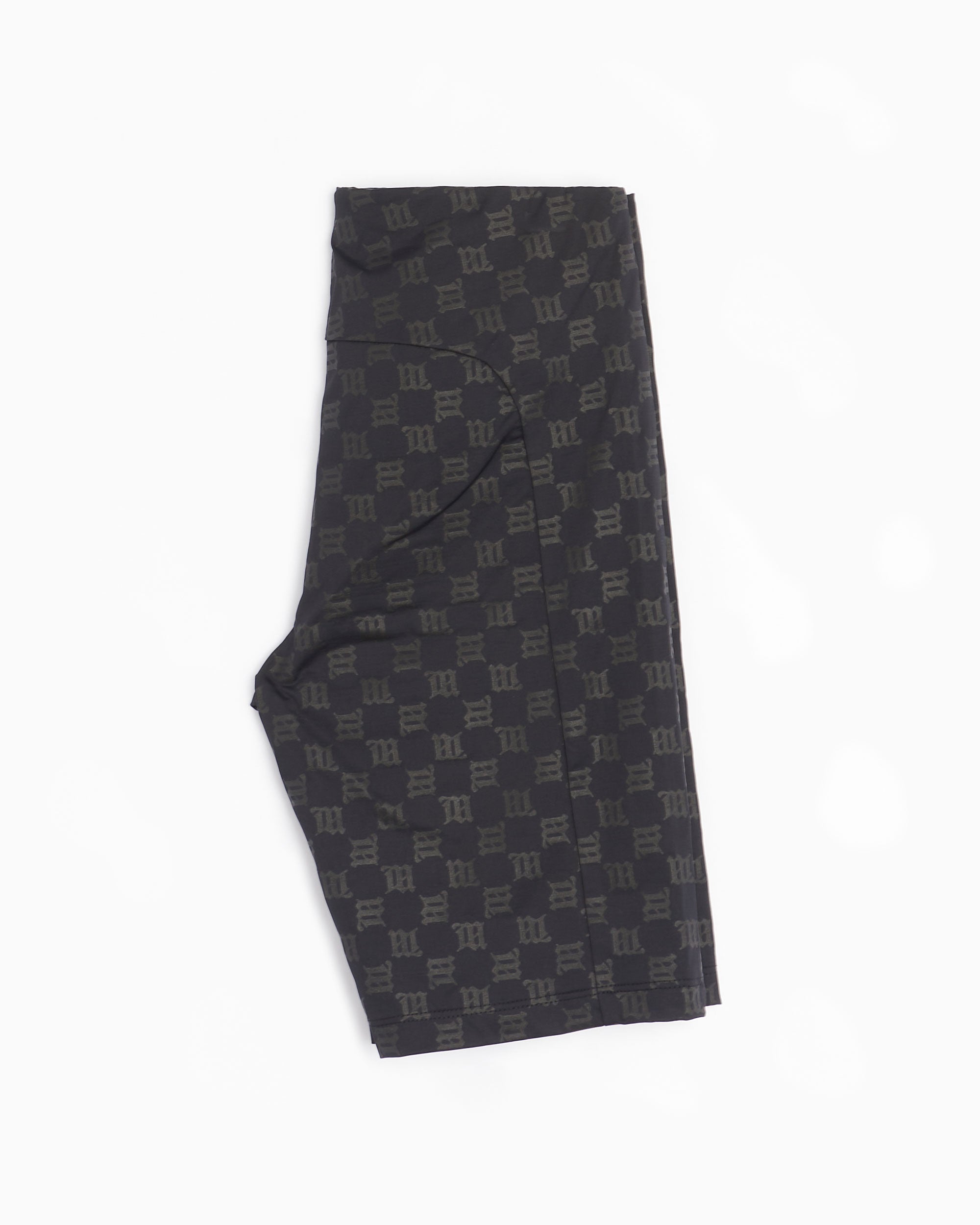 Shorts MISBHV Women's Monogram High Waisted Biker Shorts Women's Shorts - 3121W301-BLACK