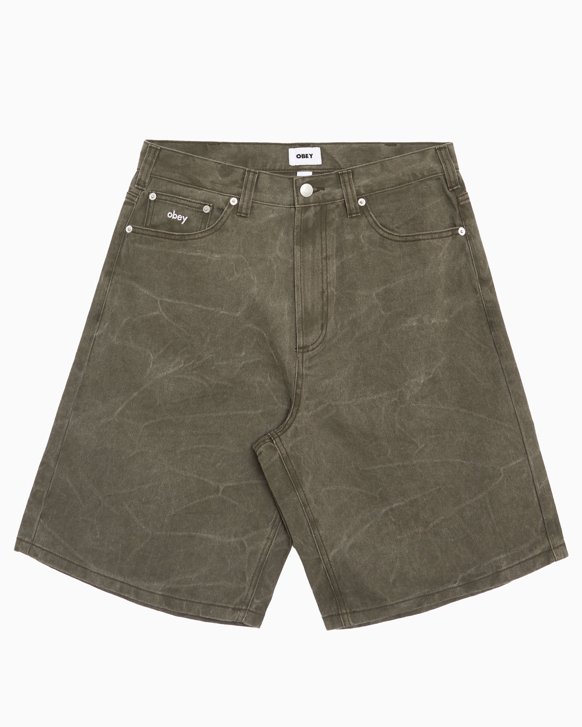 Shorts OBEY Clothing Bigwig Relaxed Men's Shorts - 172100109-BOW