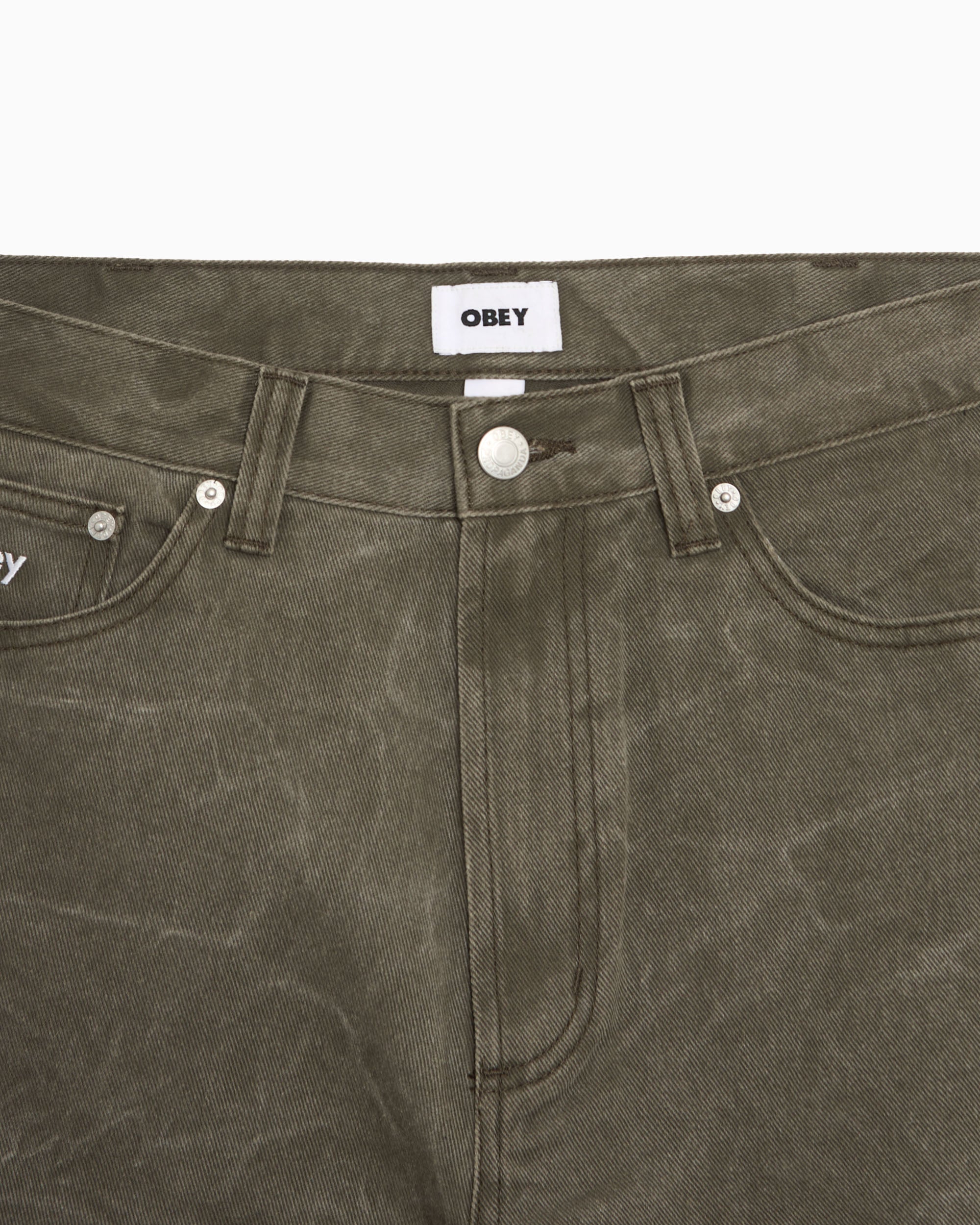 Shorts OBEY Clothing Bigwig Relaxed Men's Shorts - 172100109-BOW