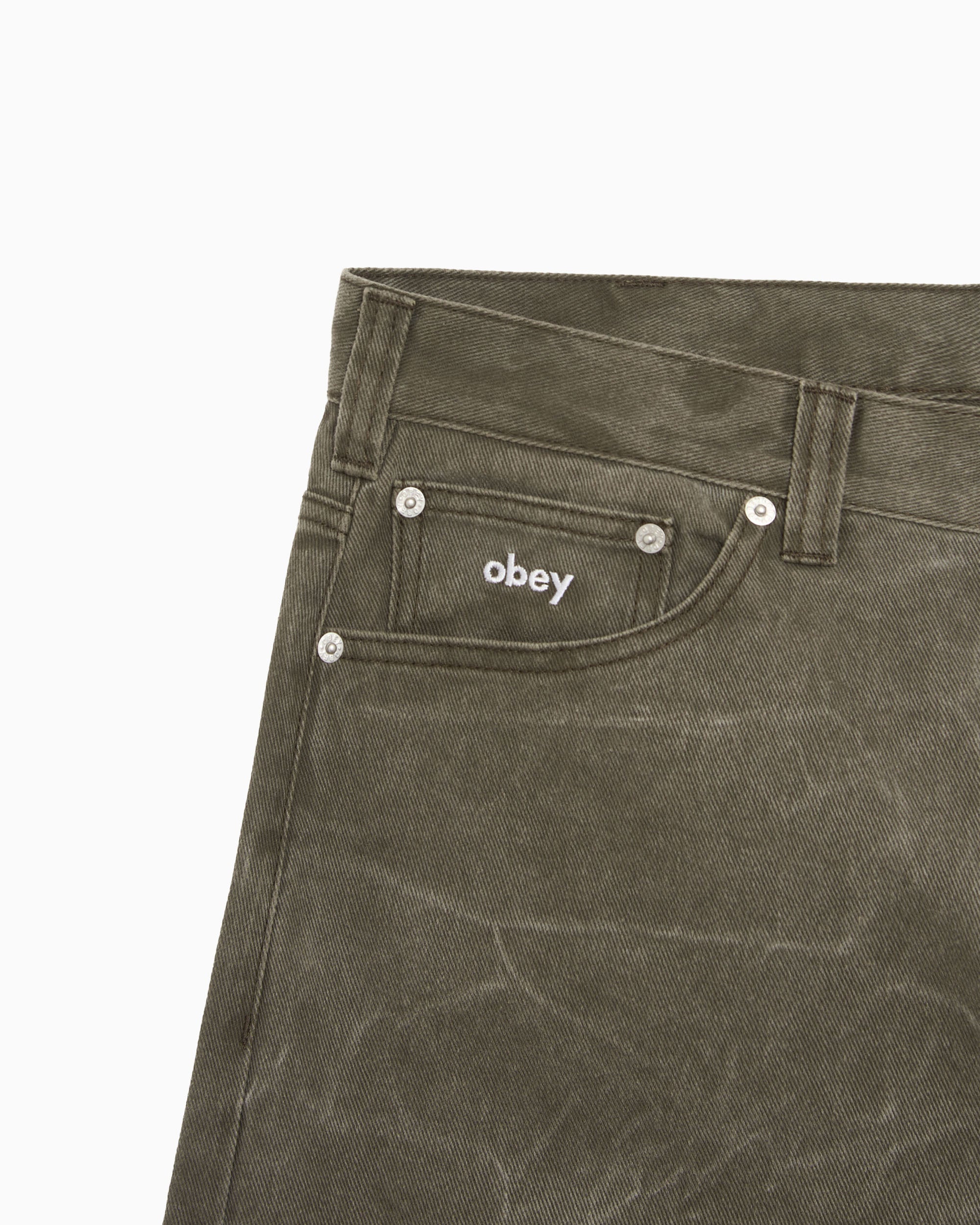 Shorts OBEY Clothing Bigwig Relaxed Men's Shorts - 172100109-BOW