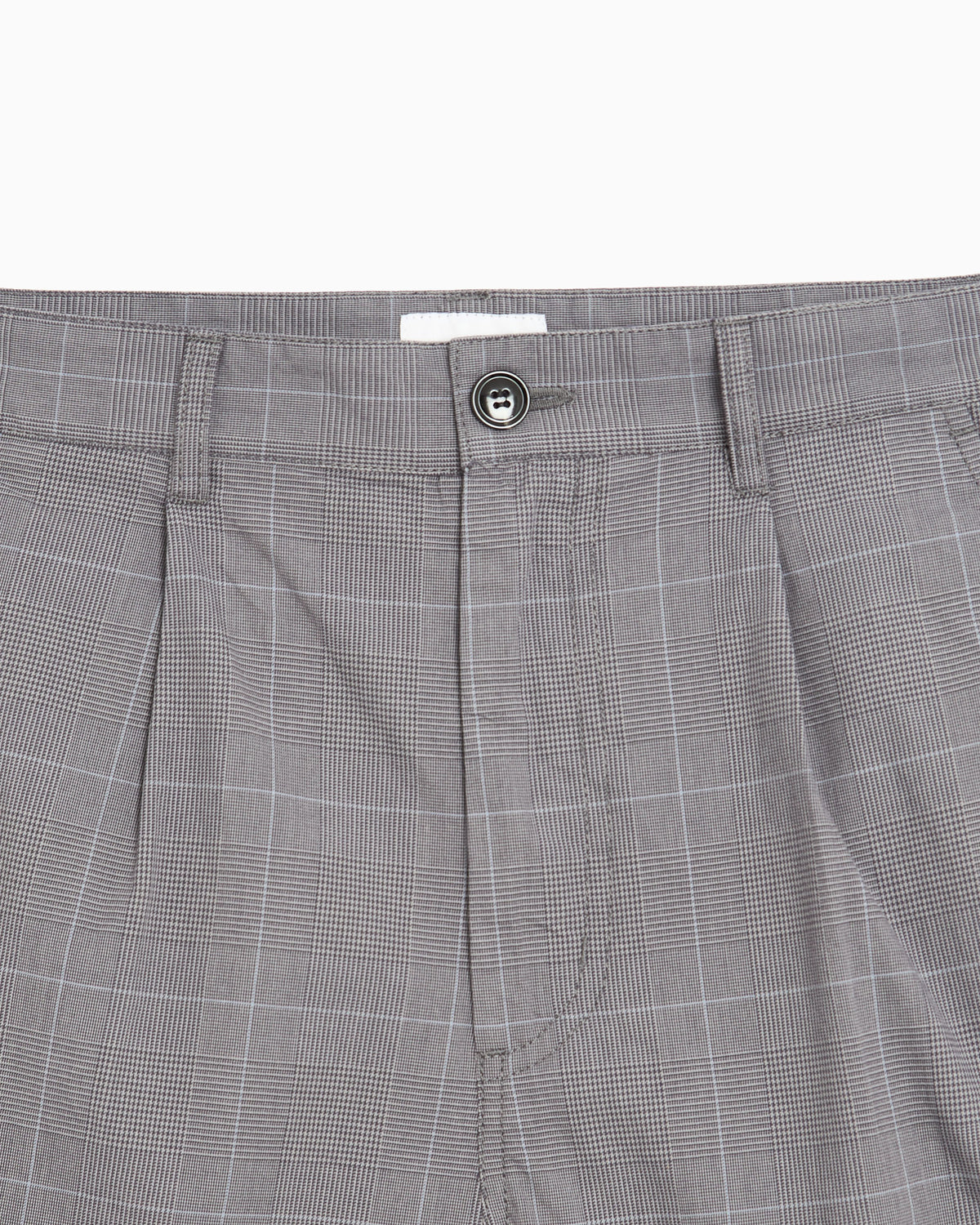 Shorts OBEY Clothing Olivia Checkered Relaxed Women's Chino Pants - 272100060-GRY