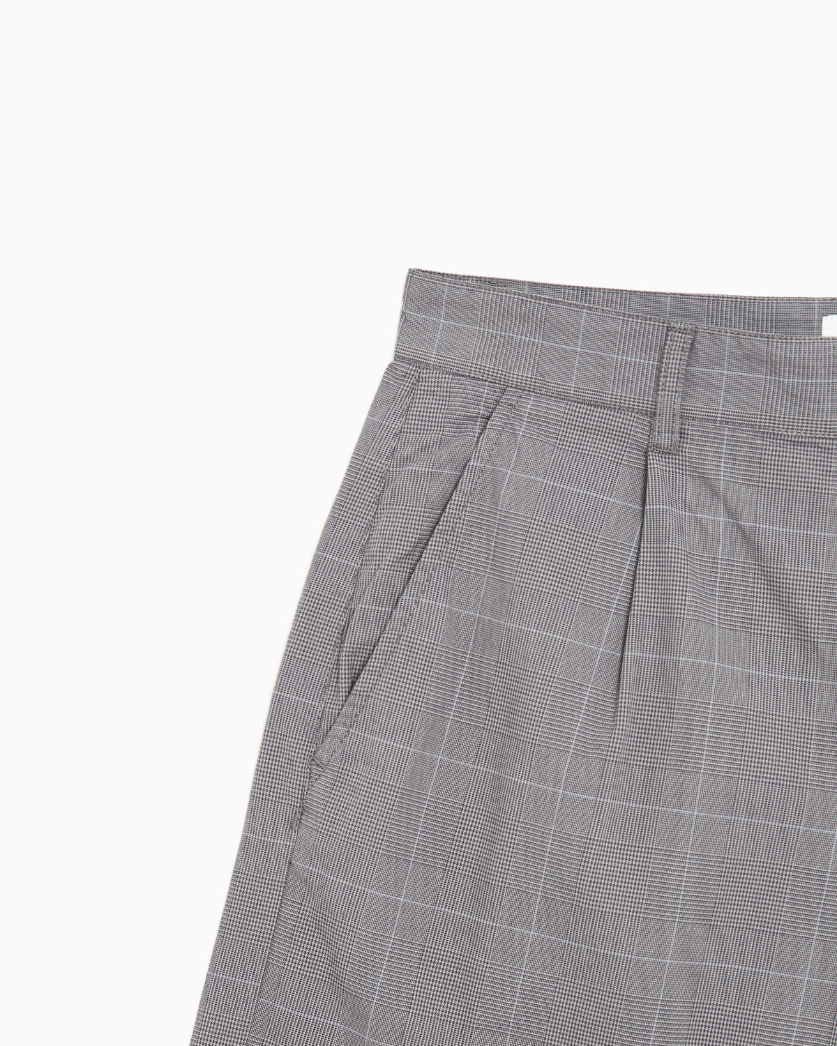 Shorts OBEY Clothing Olivia Checkered Relaxed Women's Chino Pants - 272100060-GRY