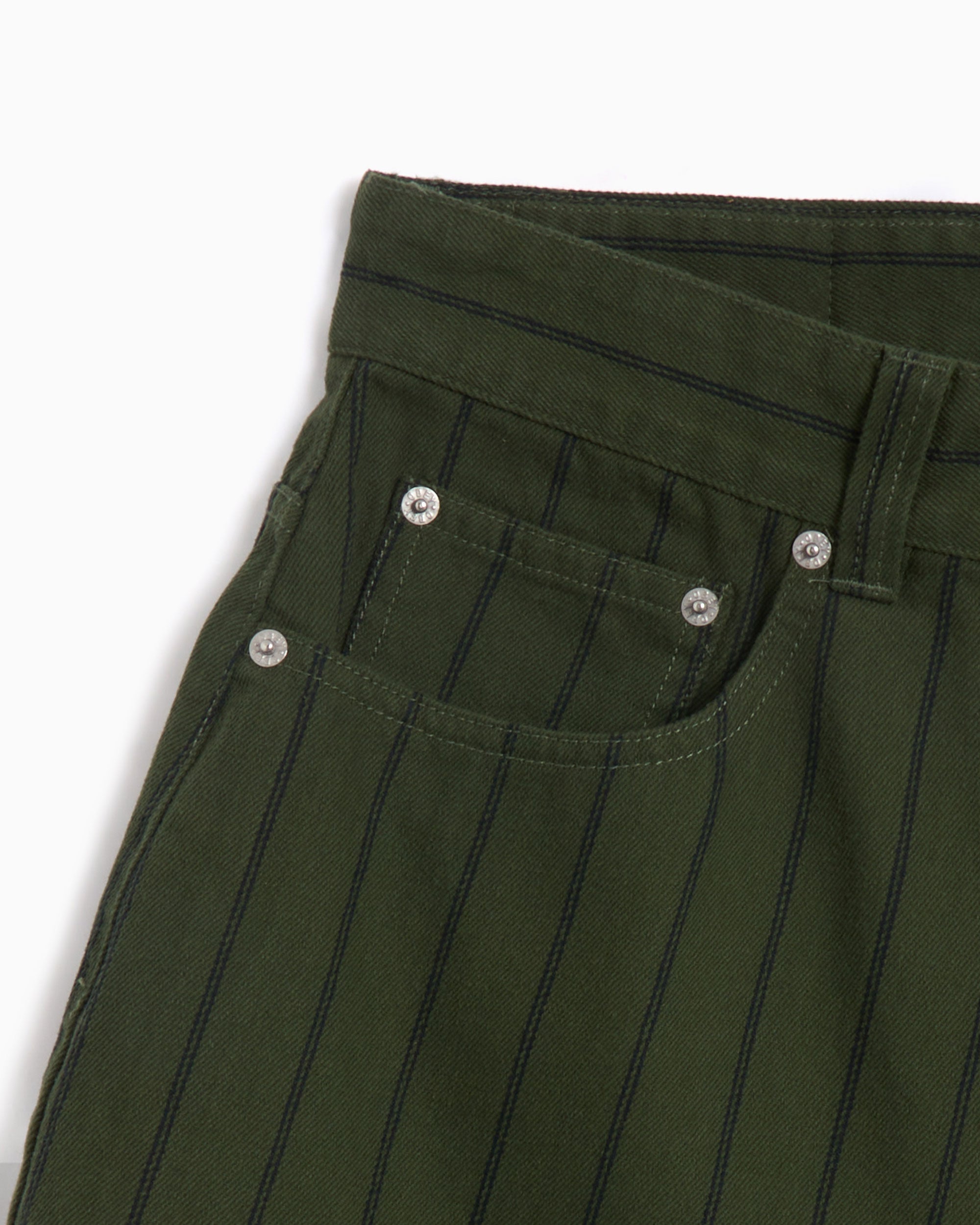 Shorts OBEY Clothing Stripe Men's Baggy Denim Shorts Men's Shorts - 172100094-DFB