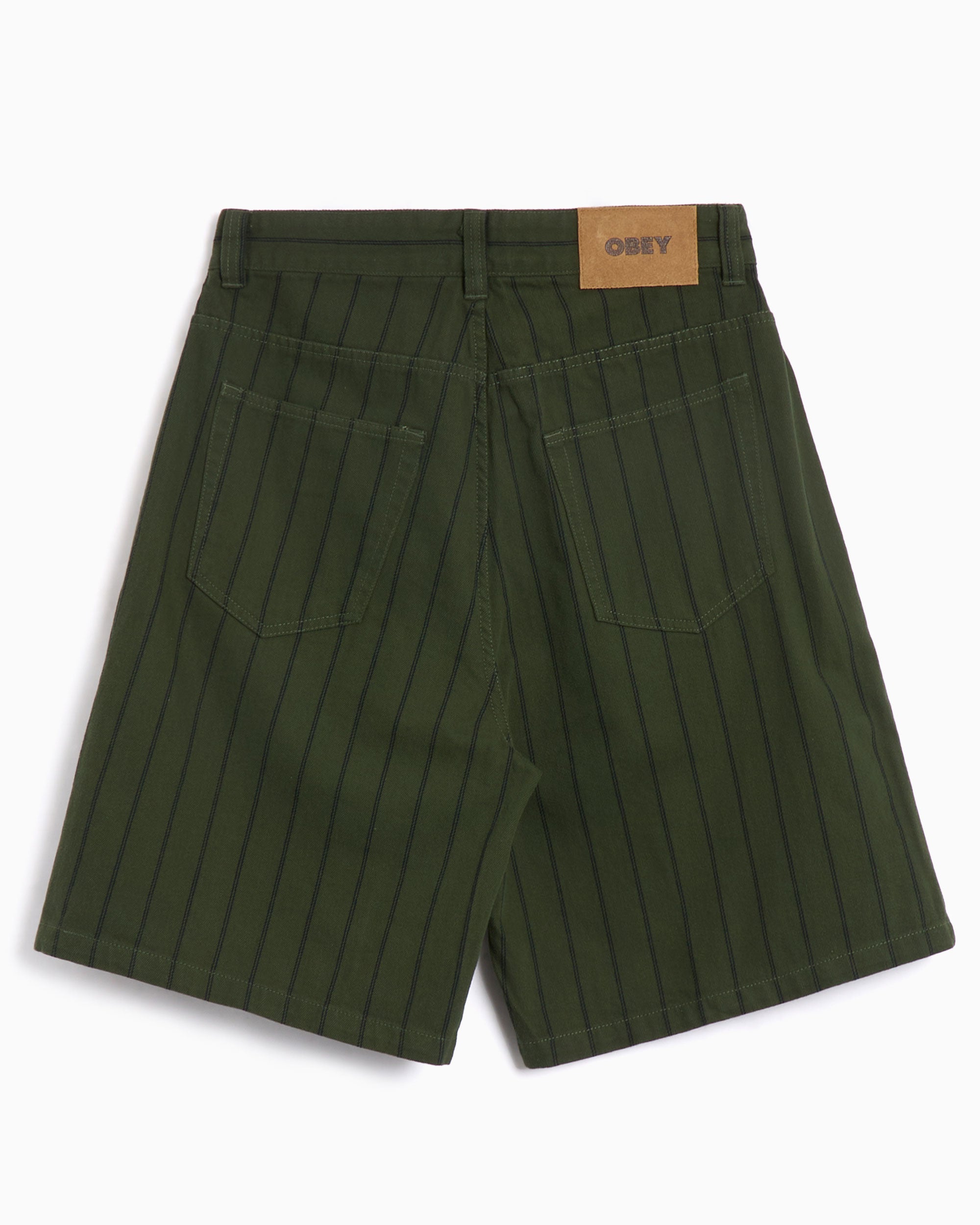 Shorts OBEY Clothing Stripe Men's Baggy Denim Shorts Men's Shorts - 172100094-DFB