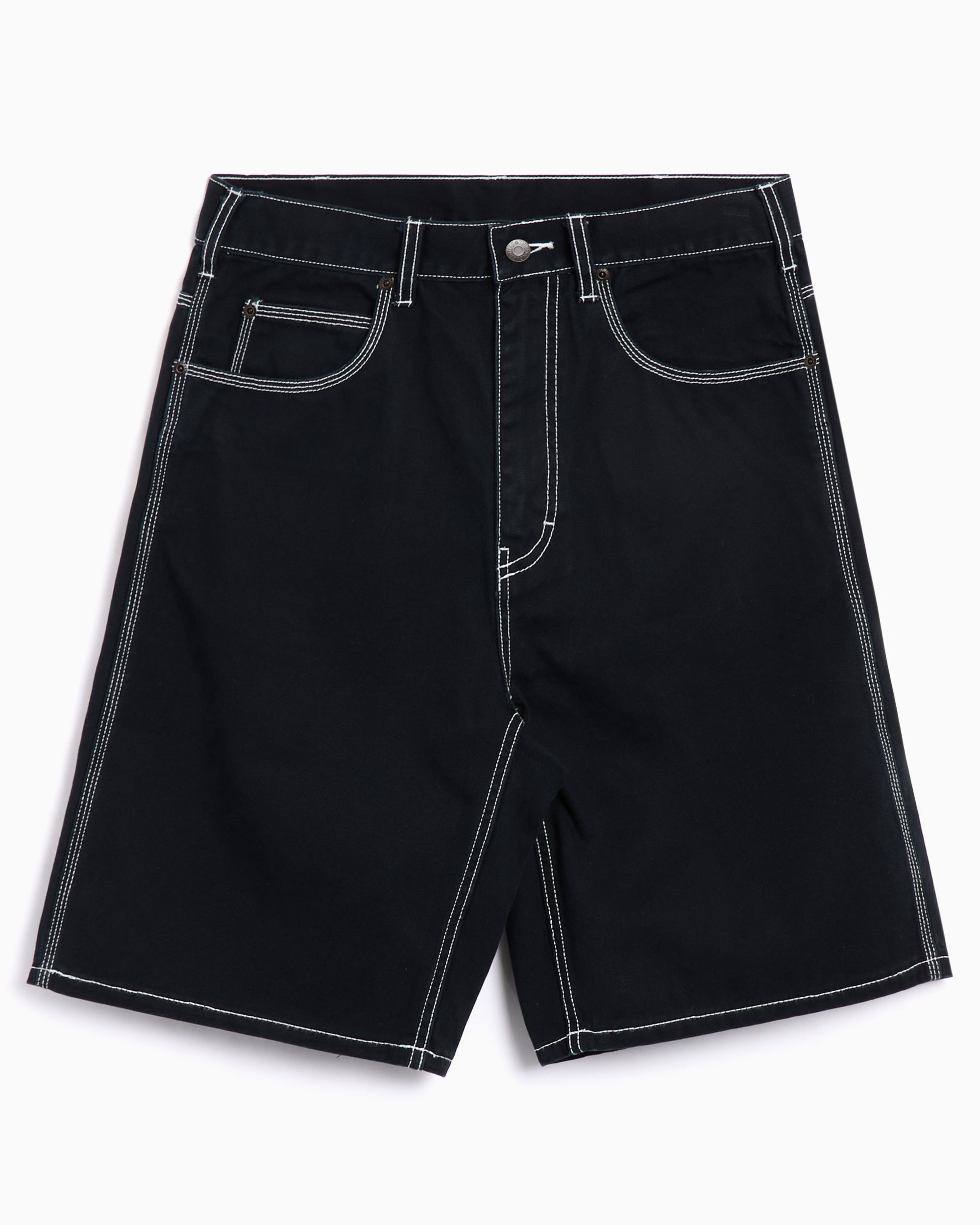 Shorts thisisneverthat® thisisneverthat® Contrast Stitch Men's Shorts Men's Shorts - TN251WSOOS05-BLK