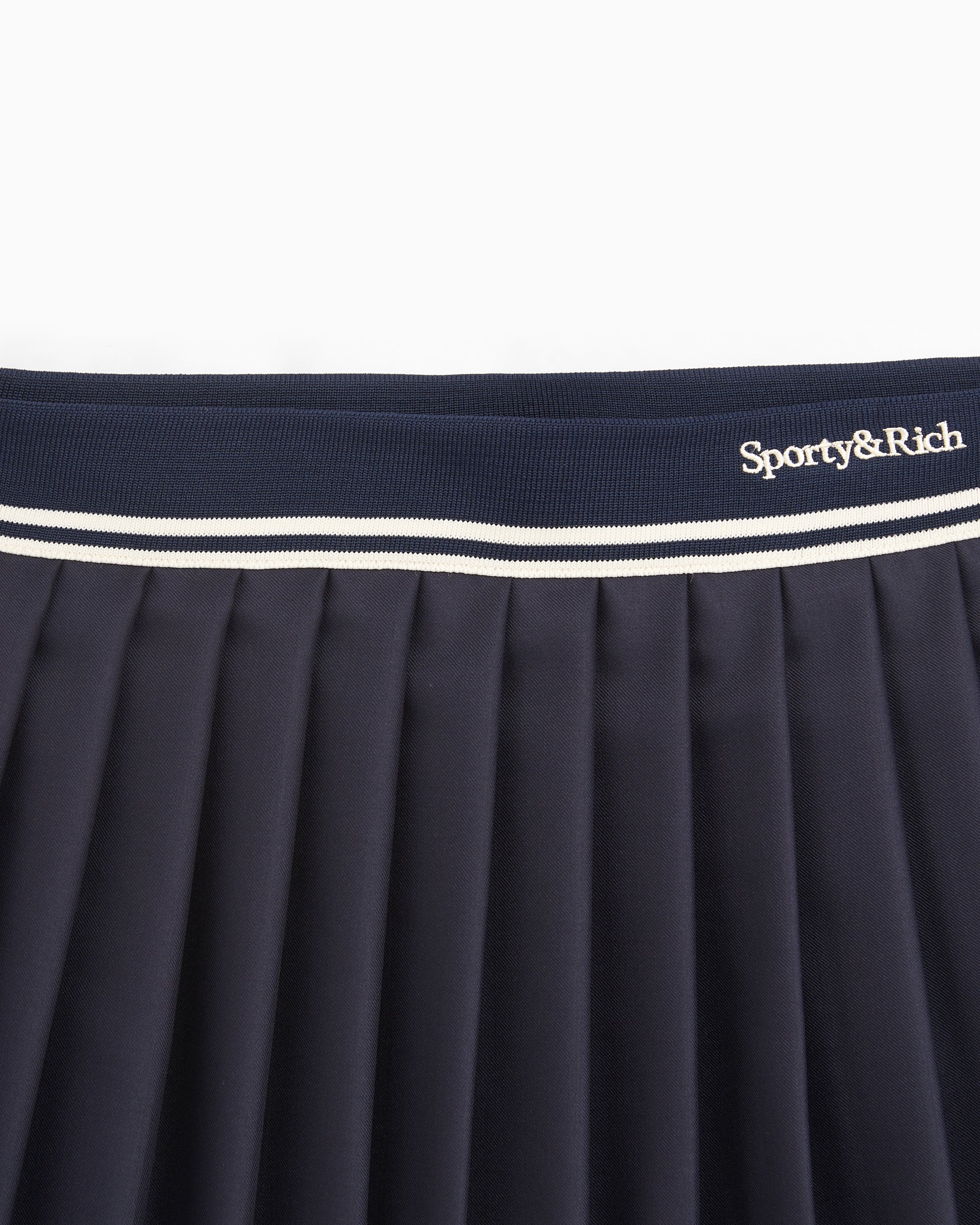 Skirts Sporty & Rich Abigail Women's Wool Pleated Skirt Crop Women's Skirt - SK012516300BL32