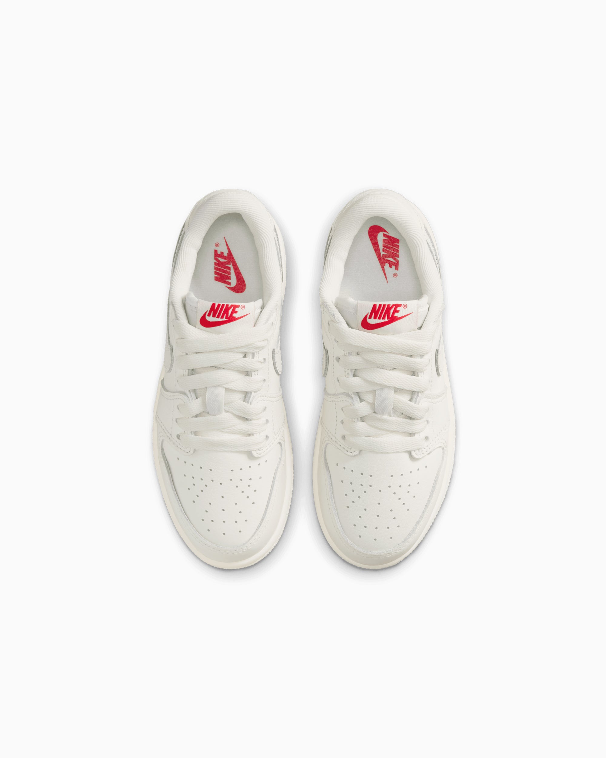 Sneakers Air Jordan 1 Retro Low OG "Sail and University Red" (PS) - HQ6996-100
