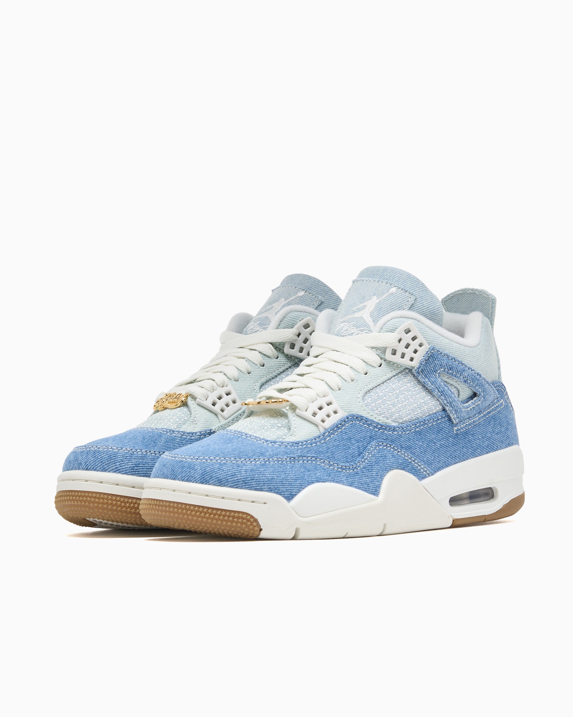 Sneakers Air Jordan Women's 4 Retro TEX "Denim Worn Blue" - IB6716-100
