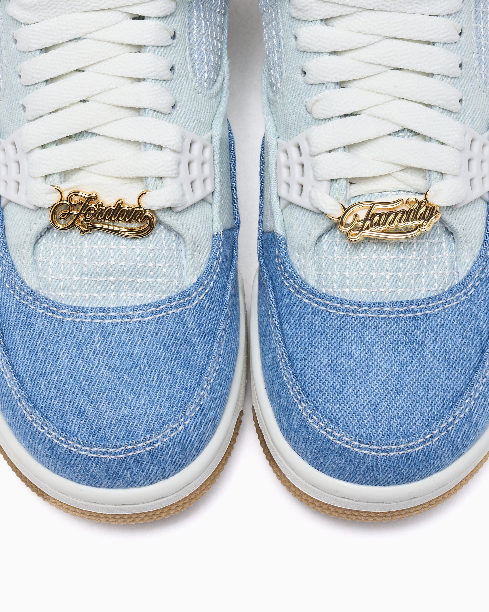 Sneakers Air Jordan Women's 4 Retro TEX "Denim Worn Blue" - IB6716-100