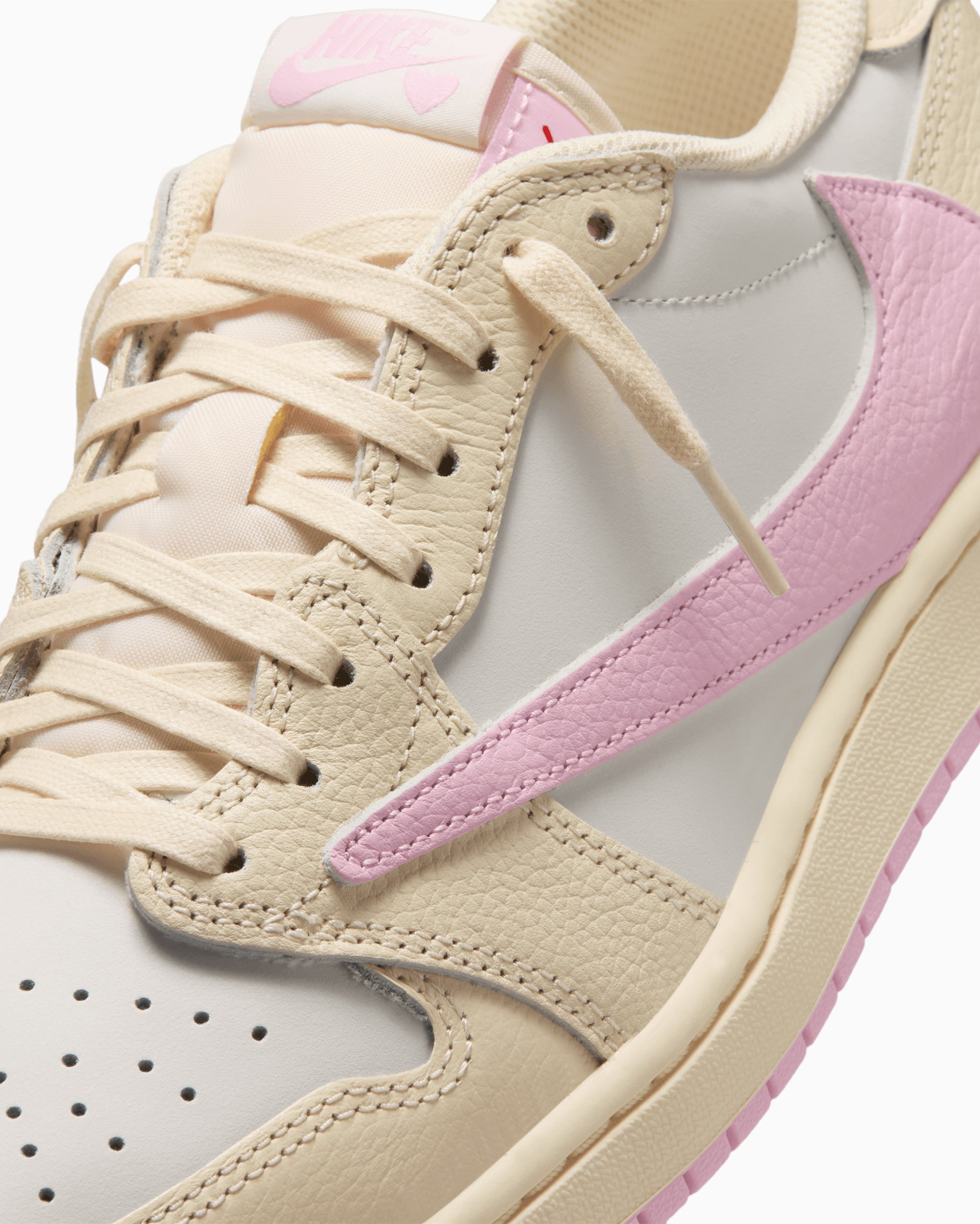 靴 Nike Air Jordan 1 Low Travis Scott Pink Air Jordan x Travis Scott 1 Low Retro 