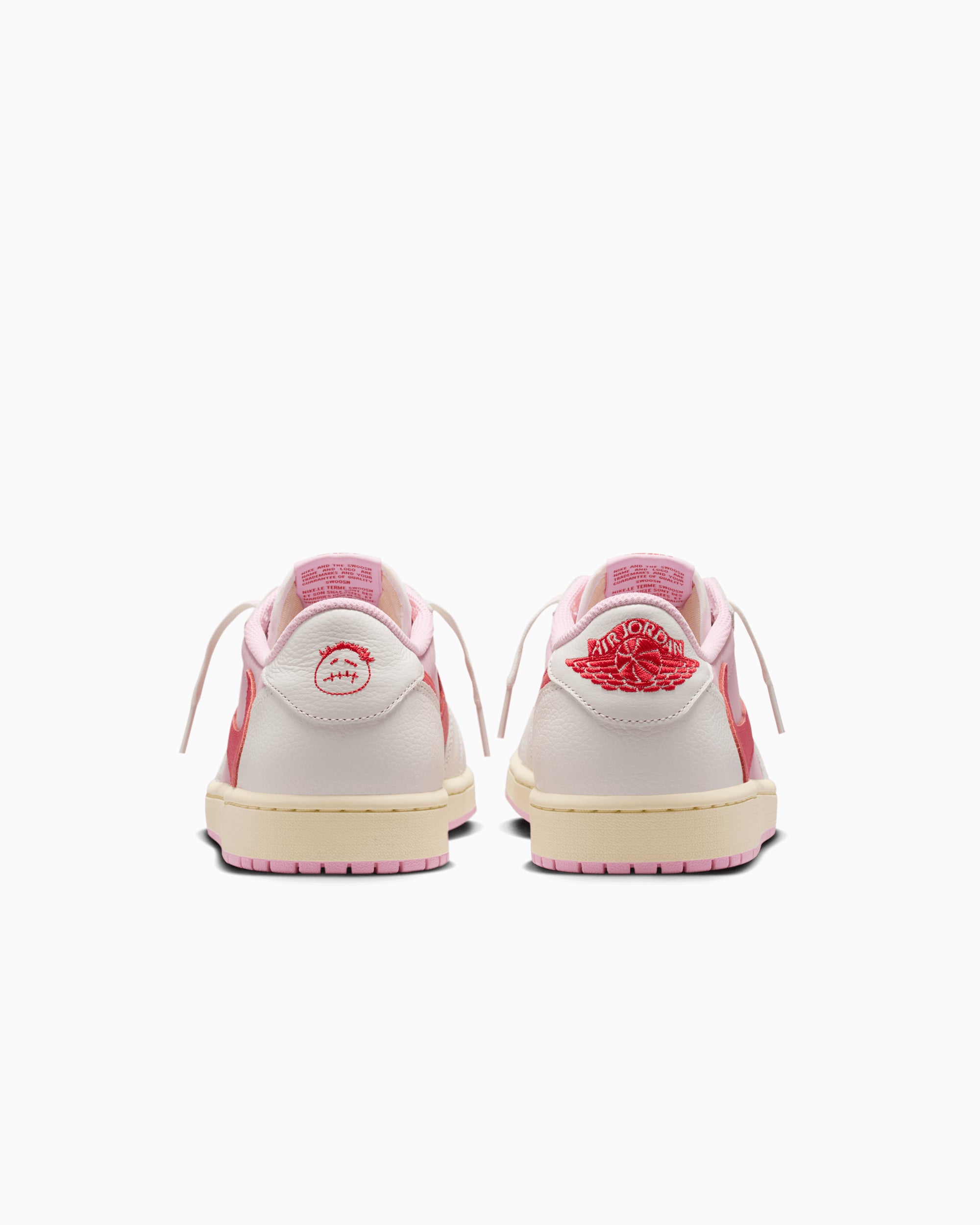 Sneakers Air Jordan x Travis Scott 1 Low Retro "Tropical Pink" - IQ7604-101