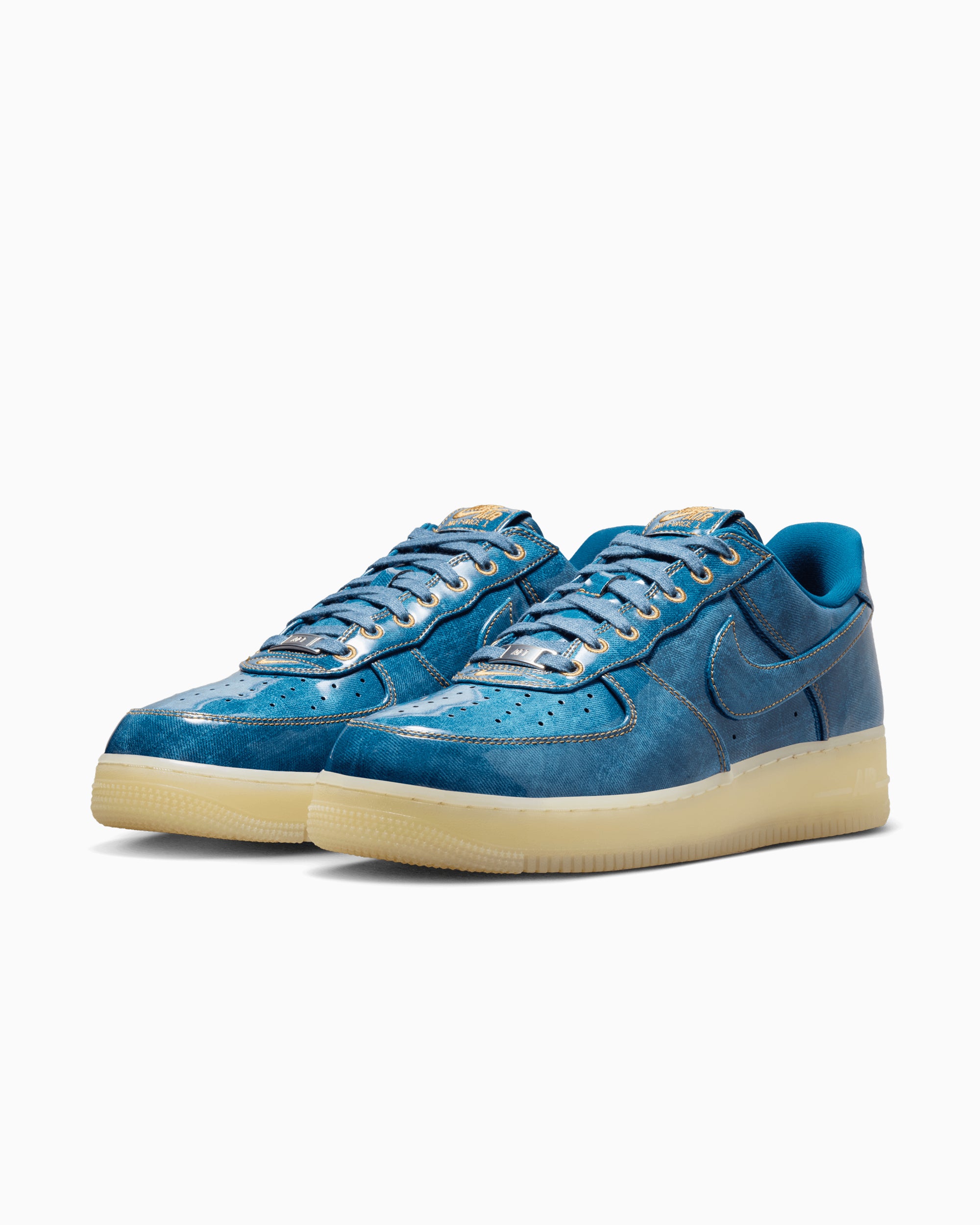 Sneakers Nike Air Force 1 Retro Low Retro "Patent Denim" - IM5757-400