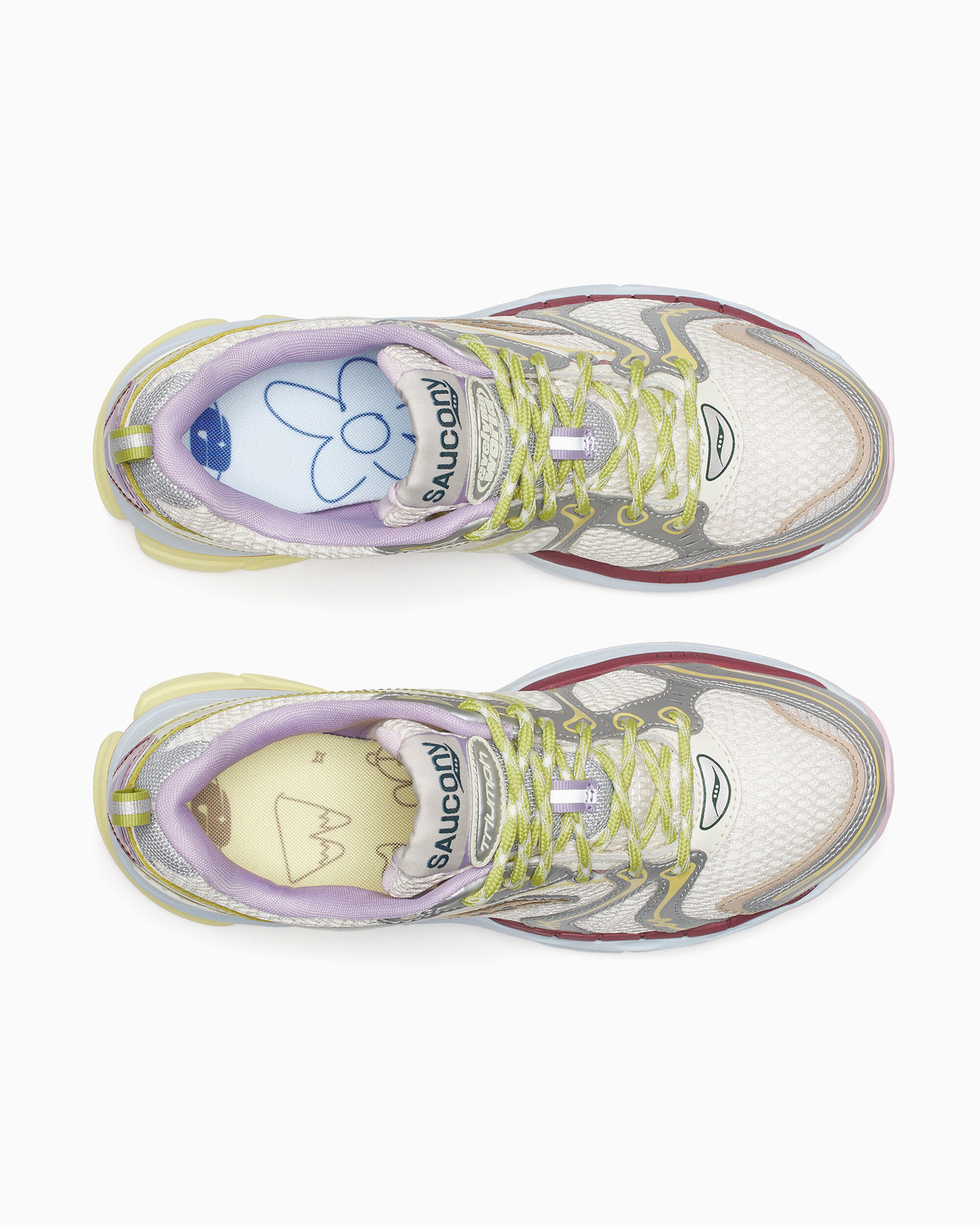 Sneakers Saucony x Evelynn World Progrid Triumph 4 "Mom Shoe" - S102153-1001