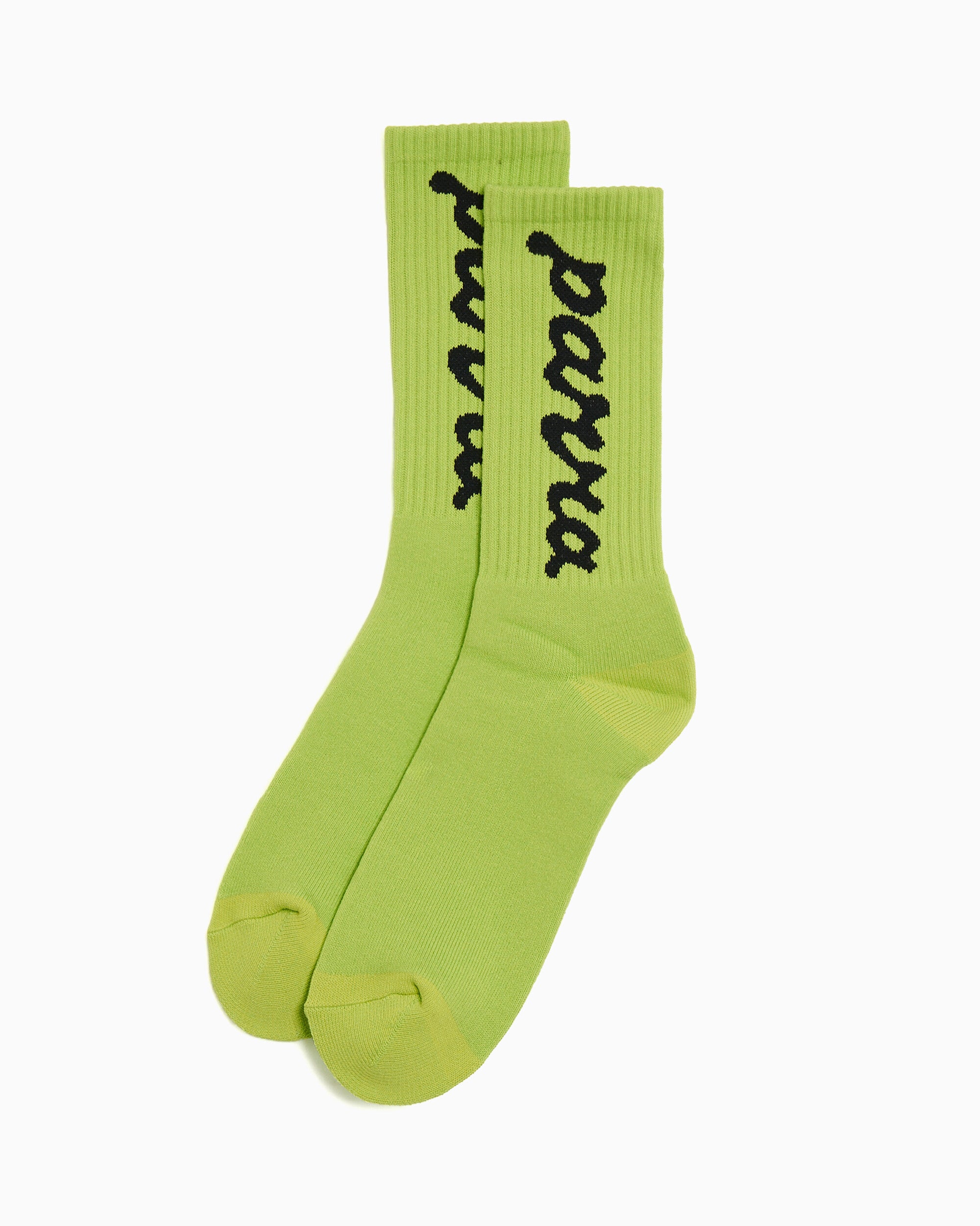 Socks by Parra Lowercase Scriptlogo Unisex Socks - 56181-Acidgreen
